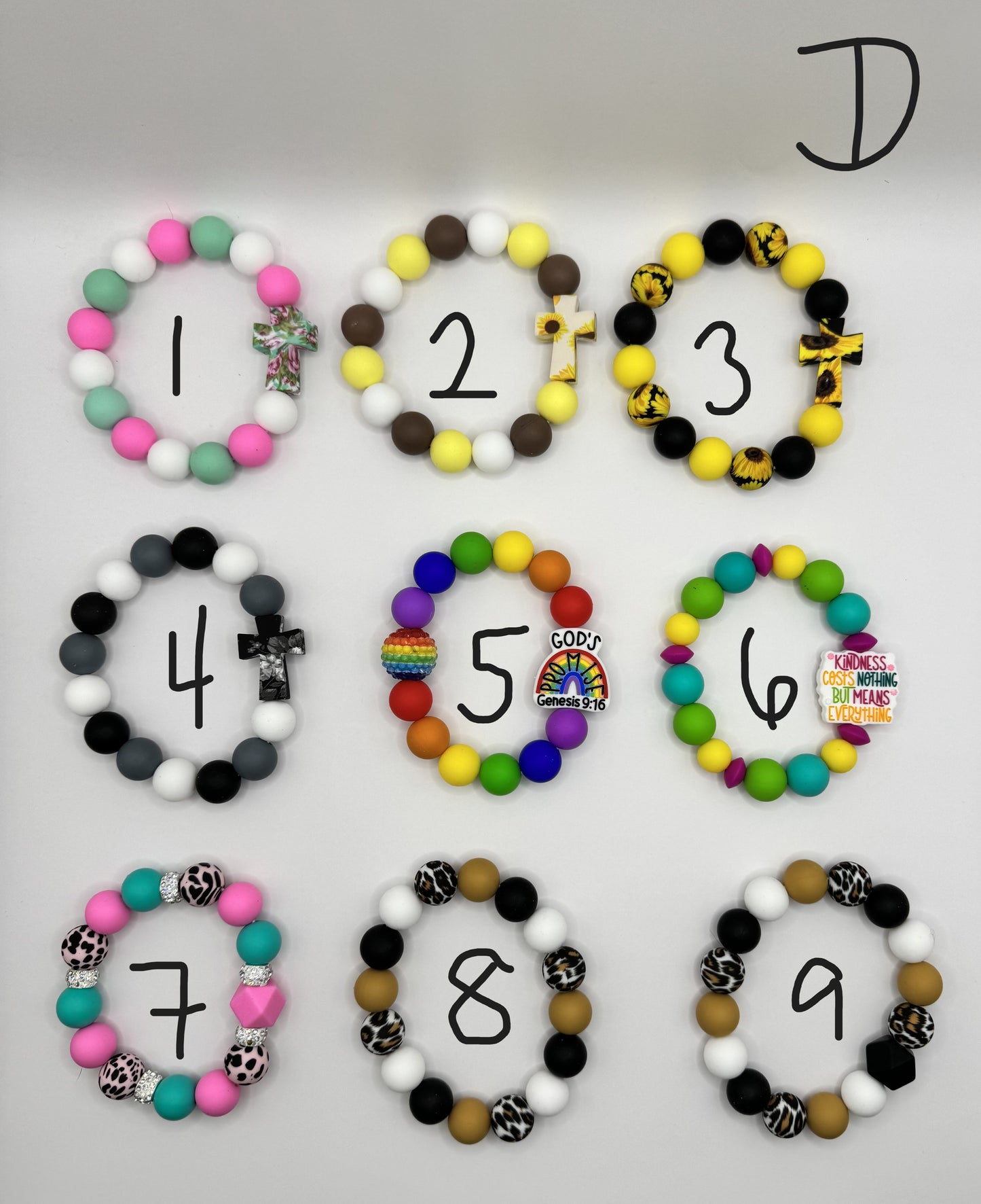 Beaded Bracelets/ Keychains