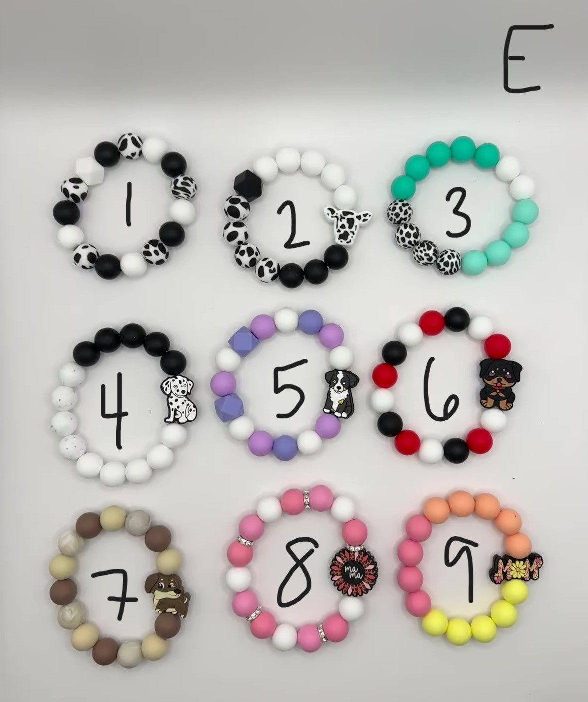 Beaded Bracelets/ Keychains