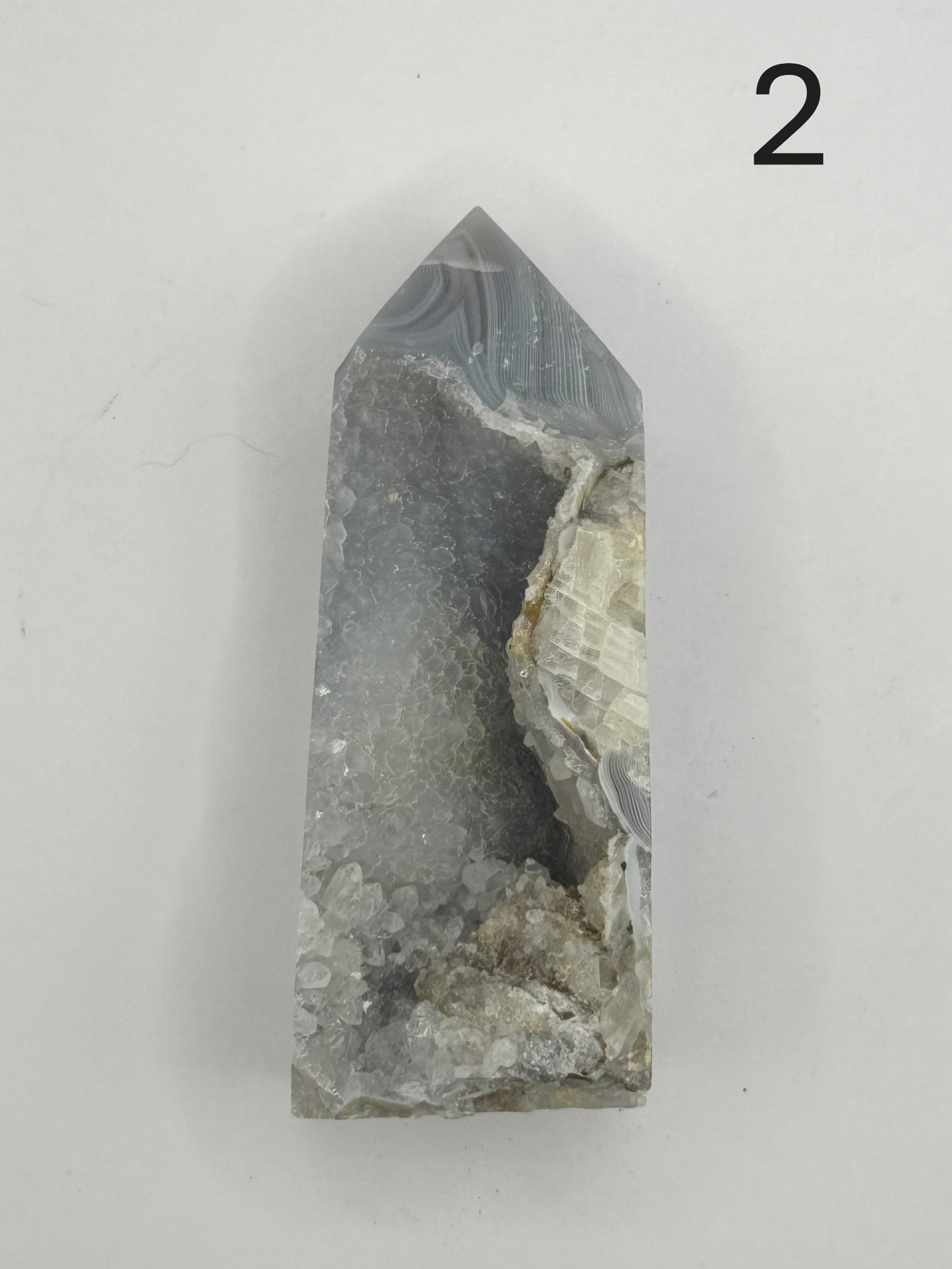 Agate Druzy Towers