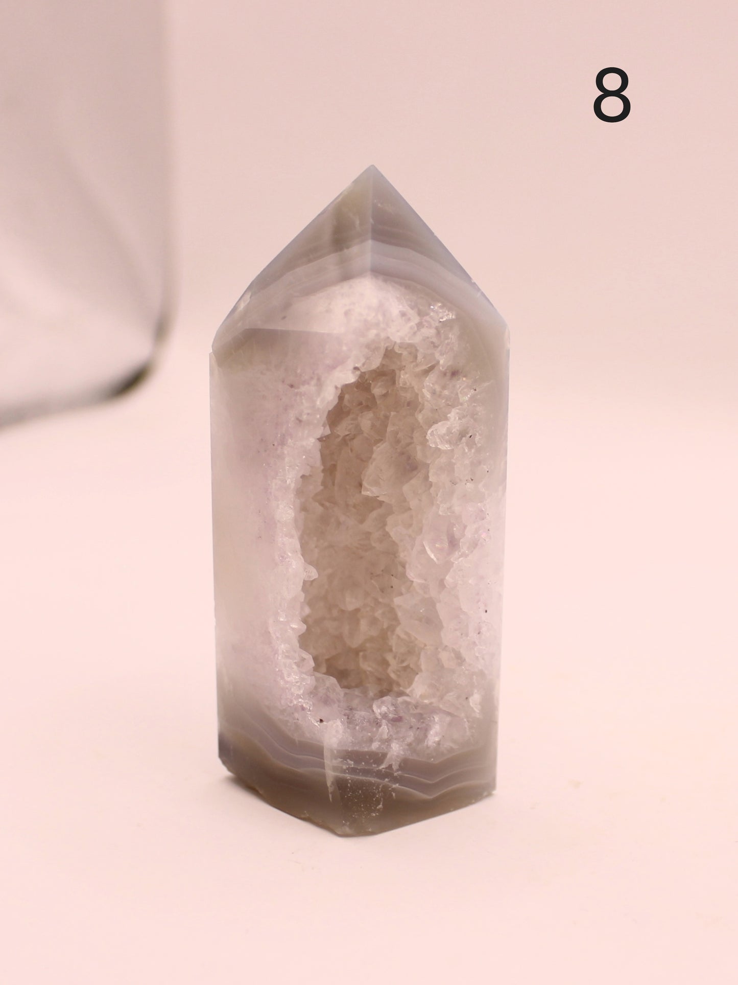 Agate Druzy Towers