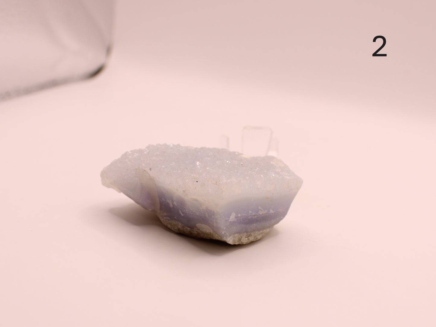 Blue Lace Agate Druzy Tower