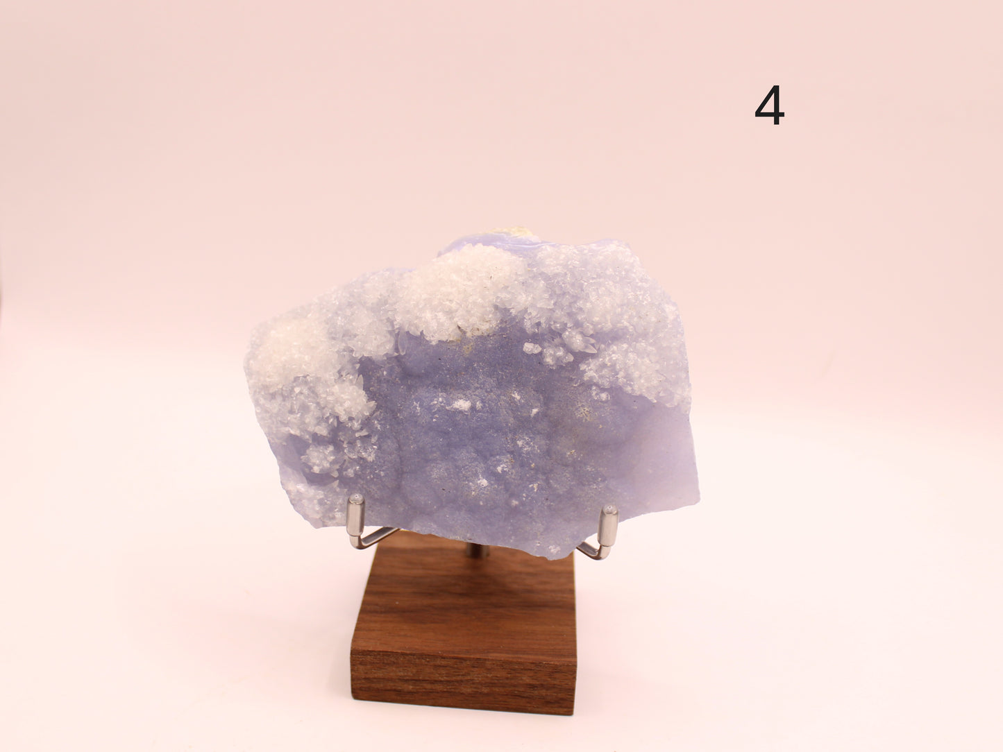 Blue Lace Agate Druzy Tower