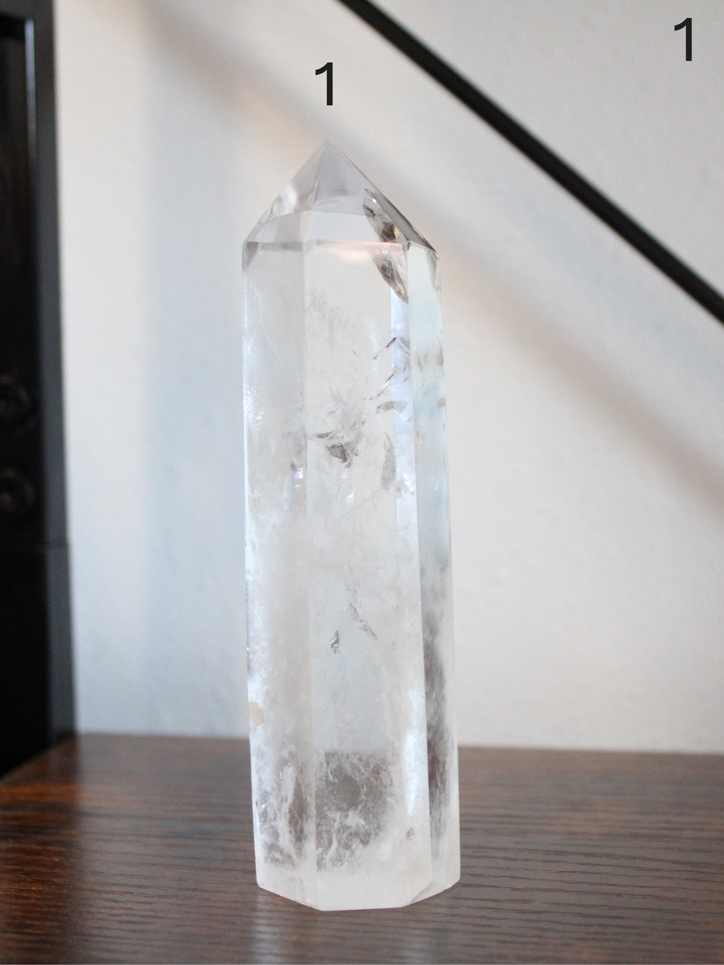 Clear Quartz Tower