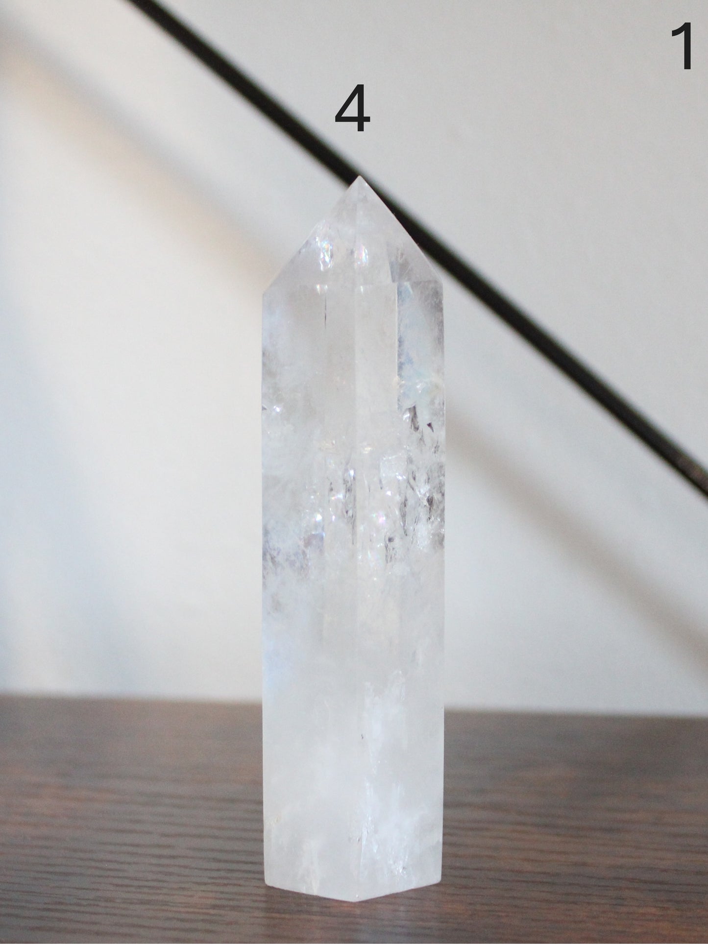 Clear Quartz Tower