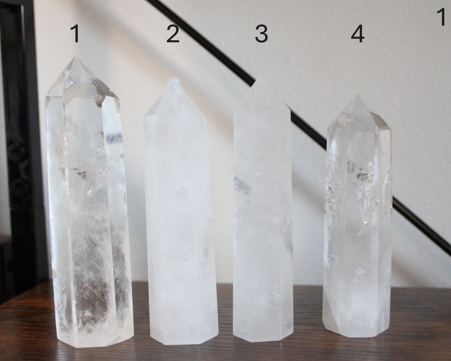 Clear Quartz Tower