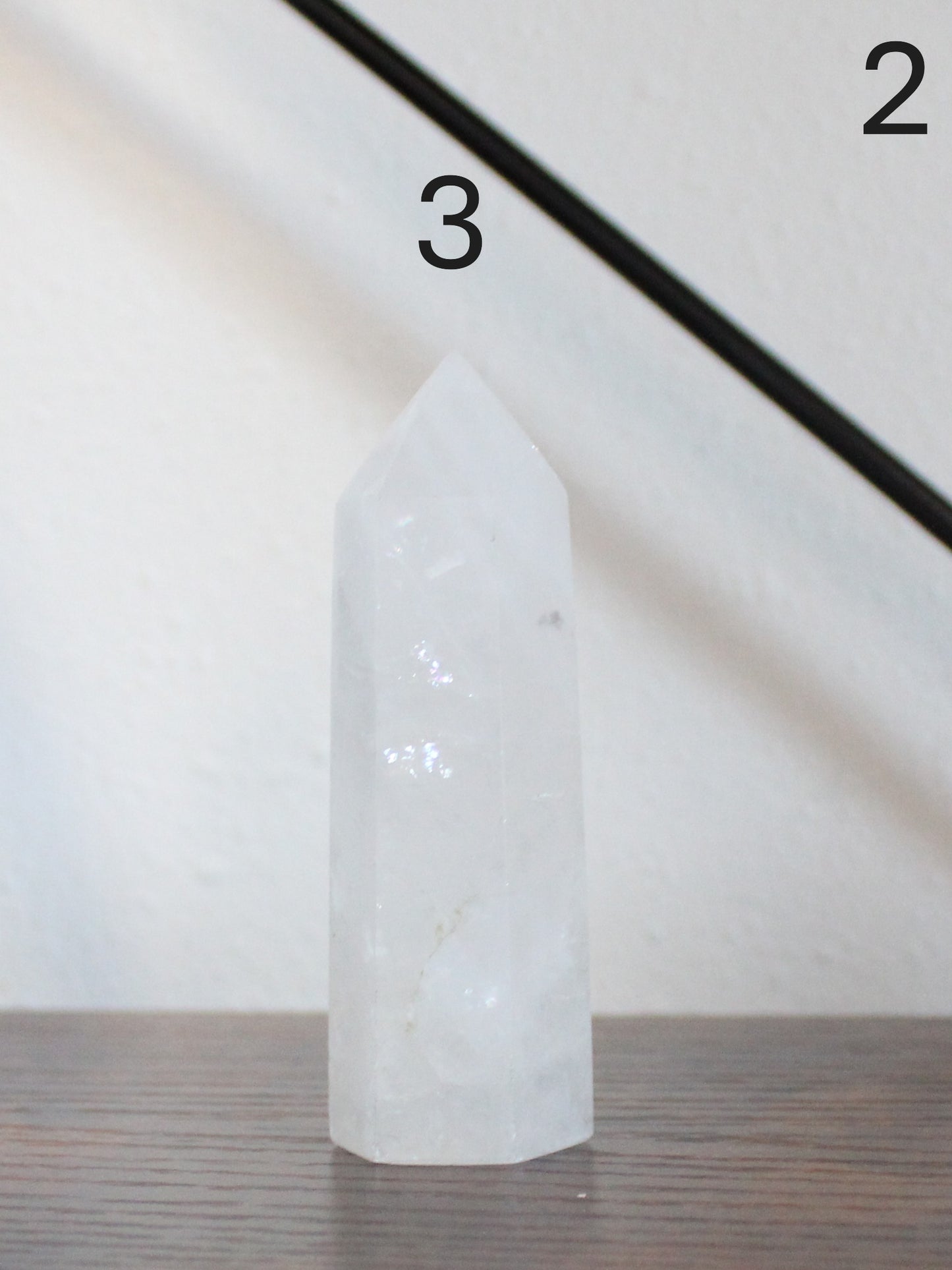 Clear Quartz Tower
