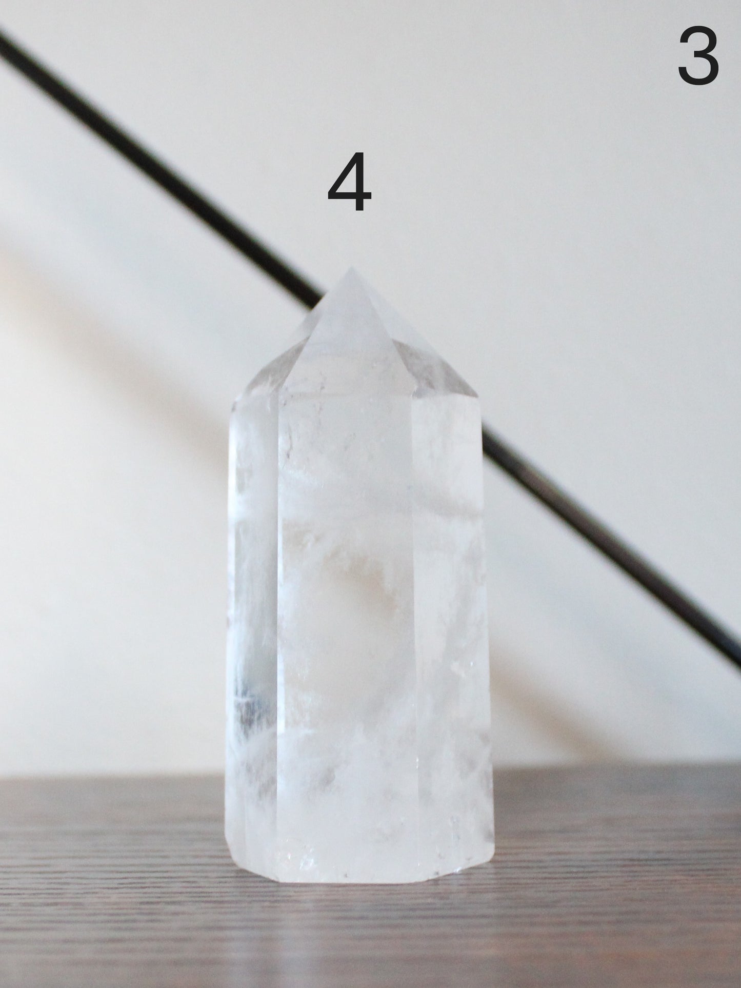 Clear Quartz Tower