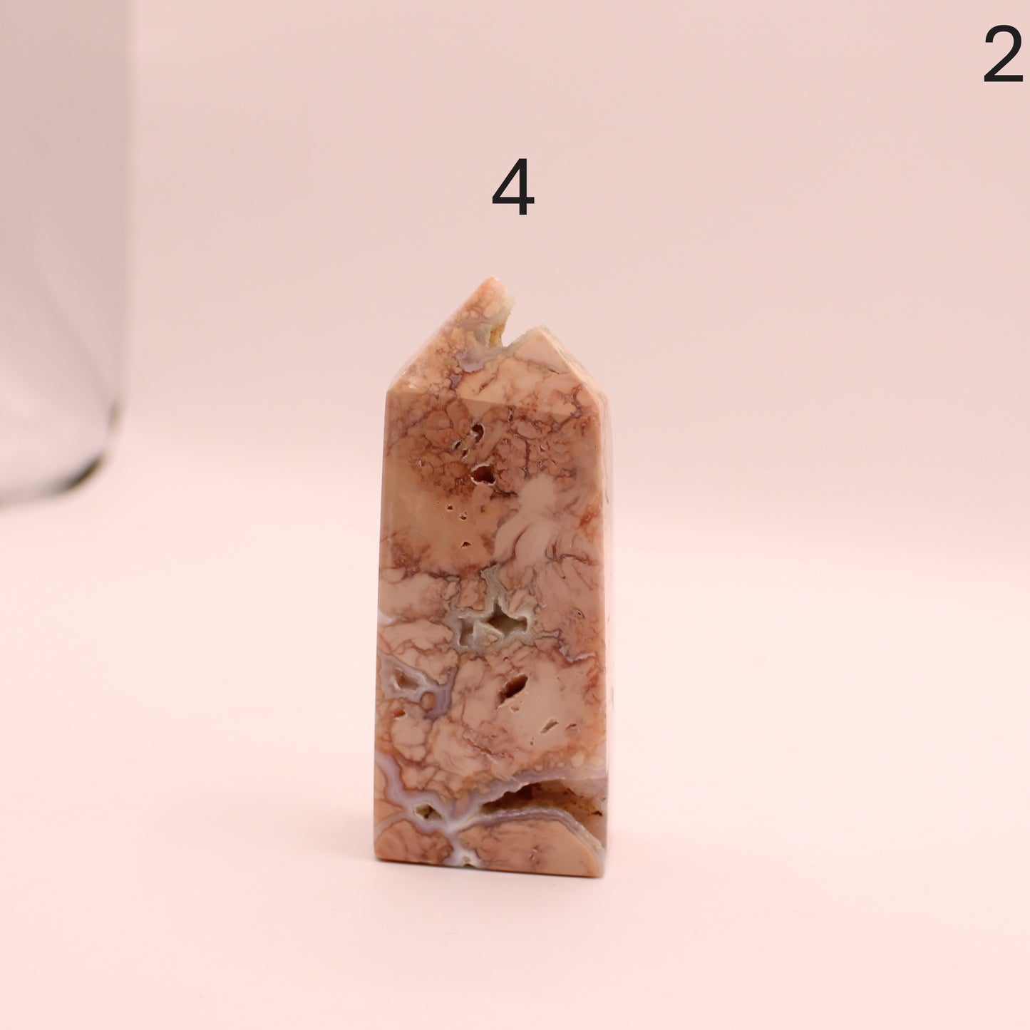 Cotton Candy Agate Towers