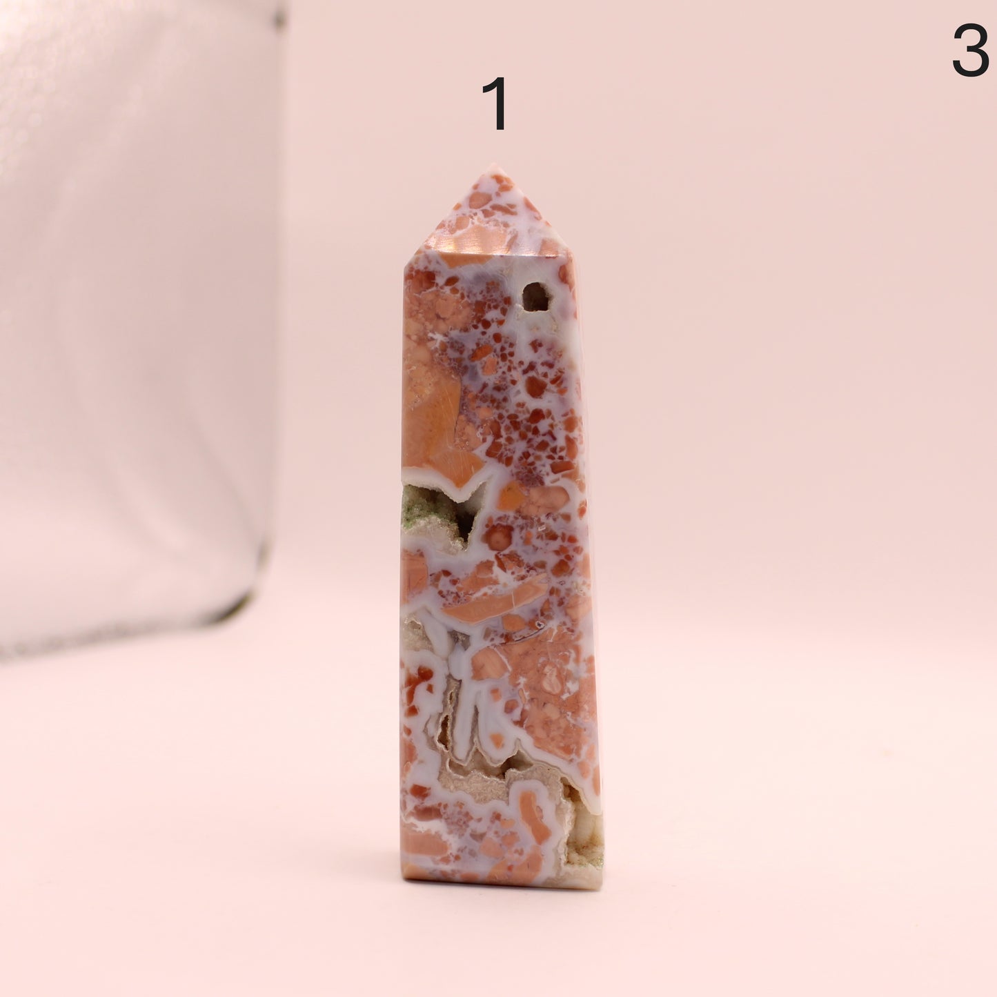 Cotton Candy Agate Towers