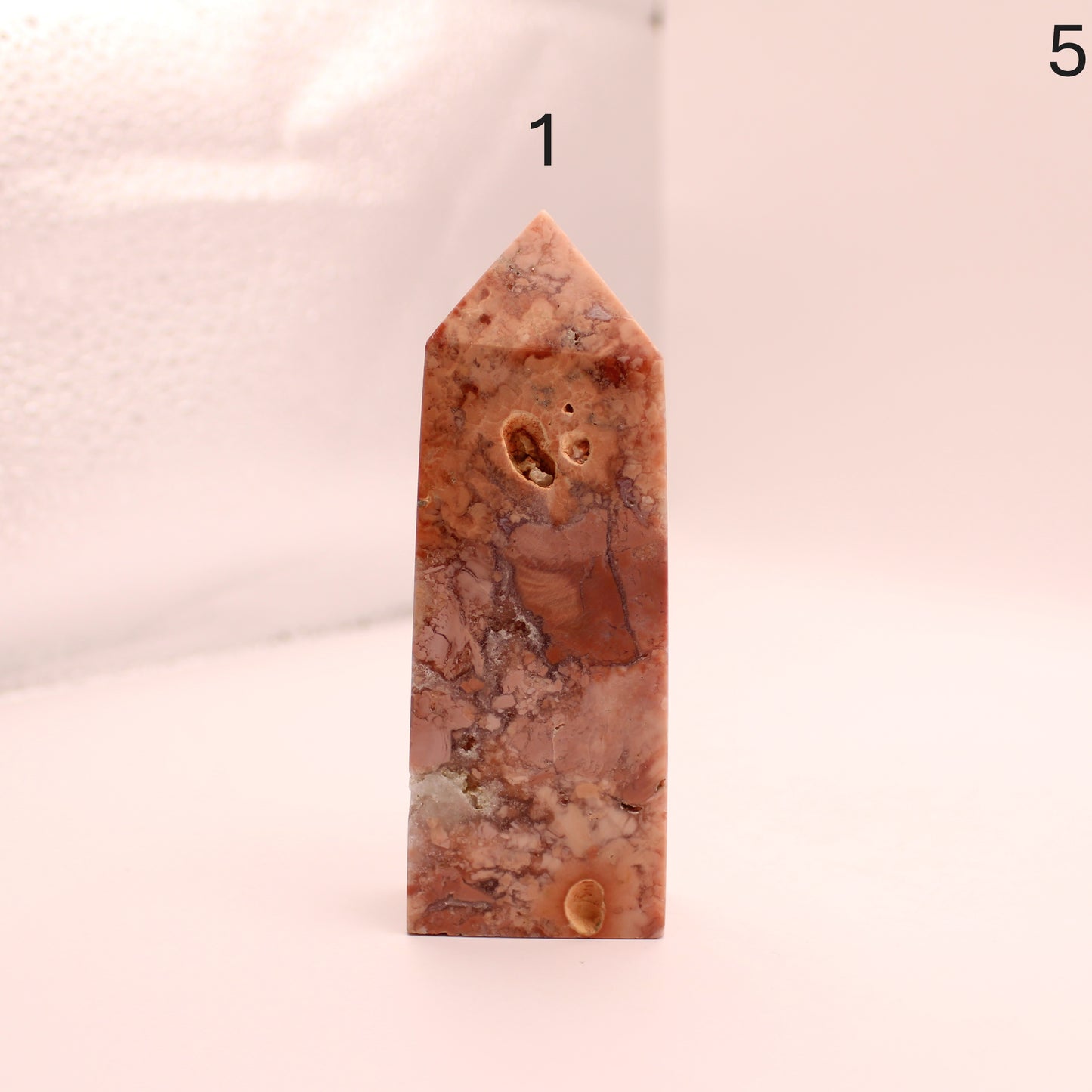 Cotton Candy Agate Towers