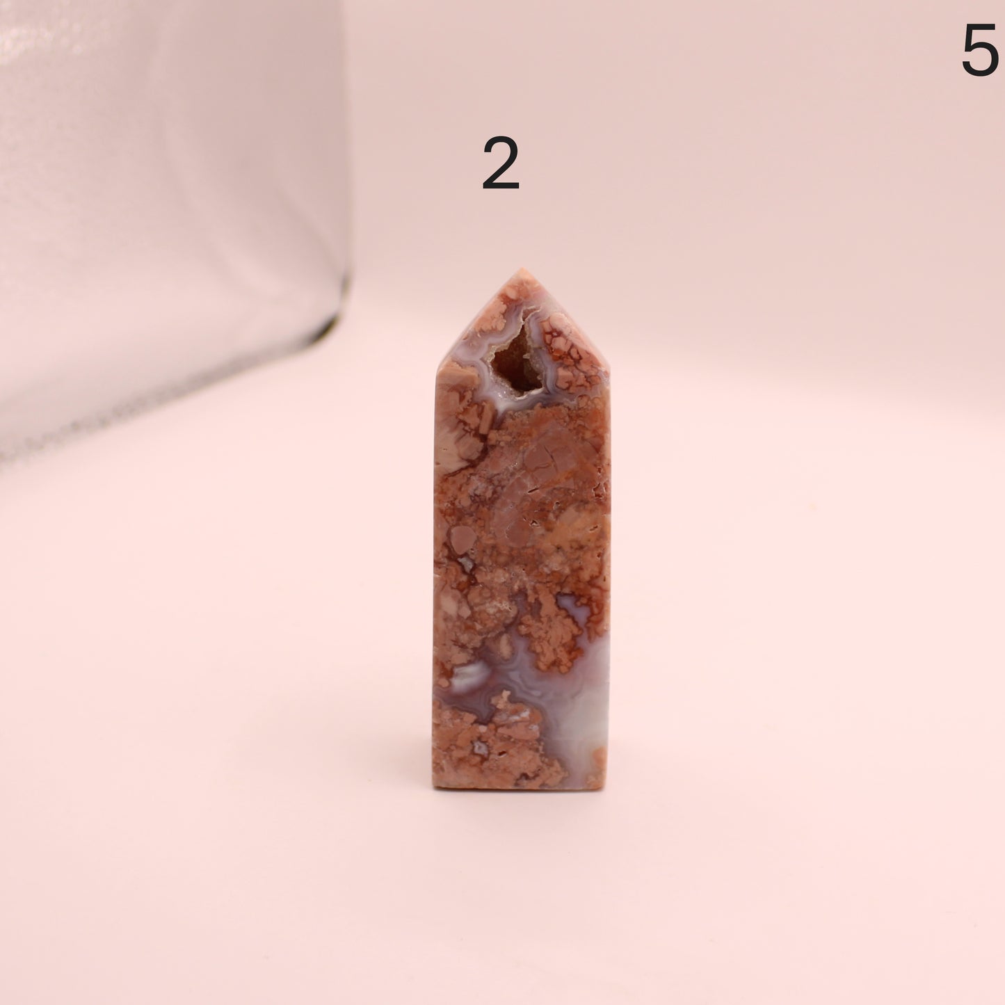 Cotton Candy Agate Towers