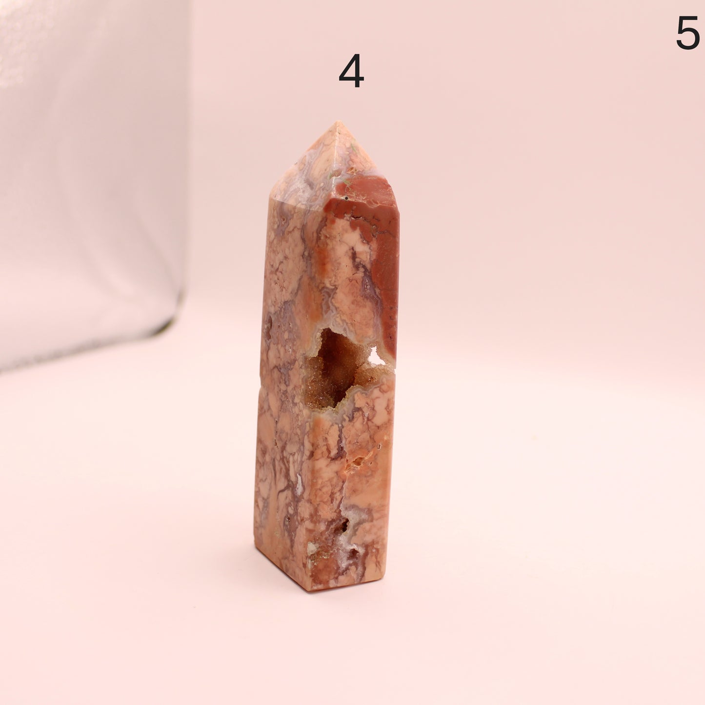Cotton Candy Agate Towers