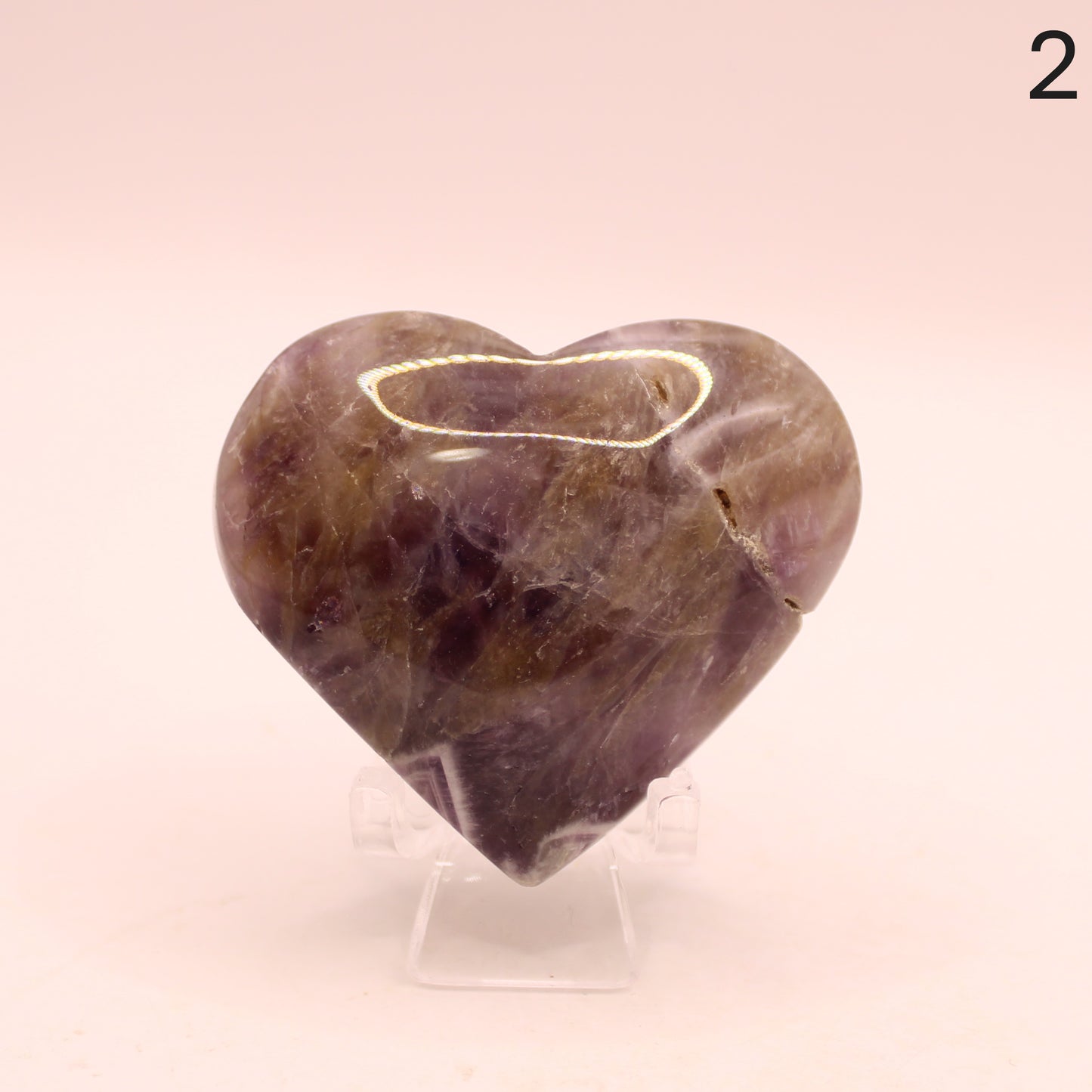 Dream Amethyst Heart