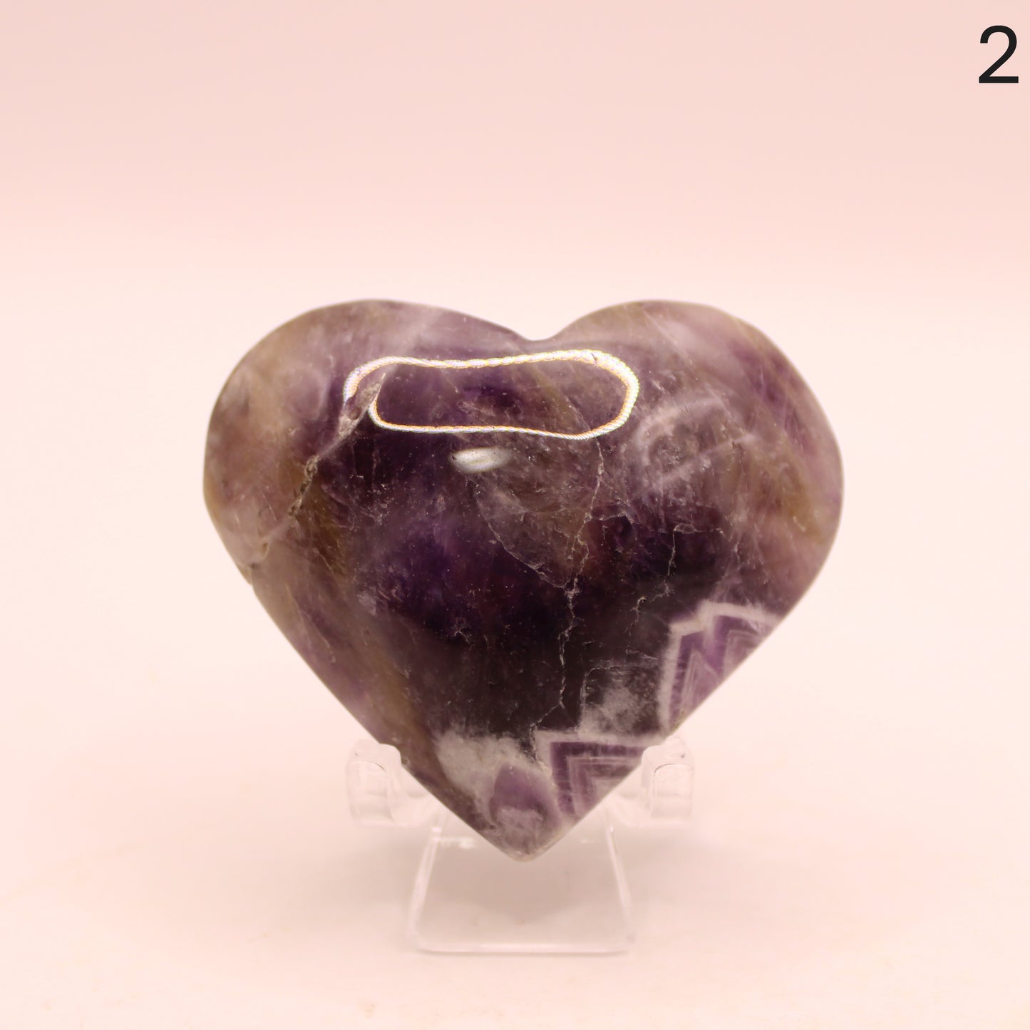 Dream Amethyst Heart