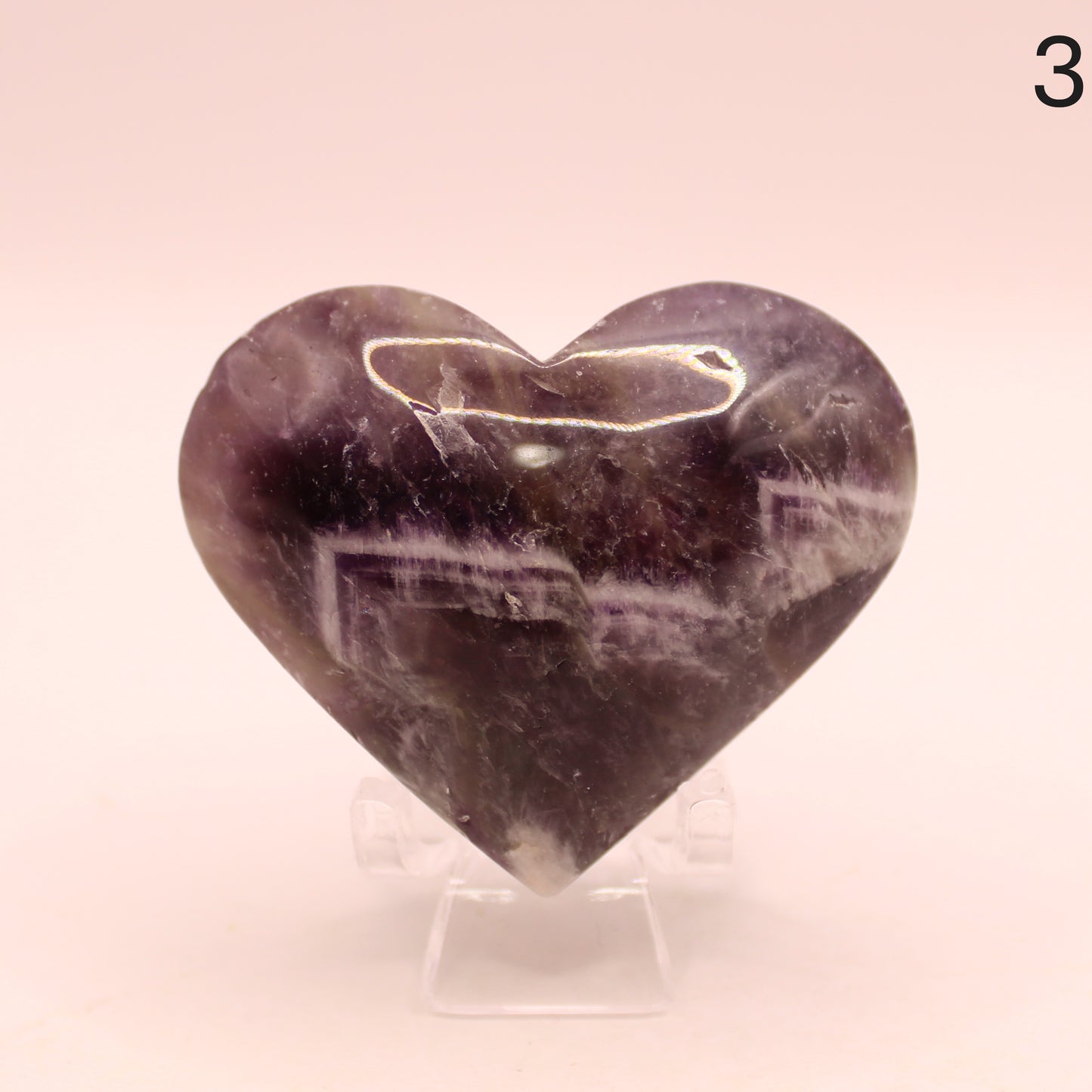 Dream Amethyst Heart