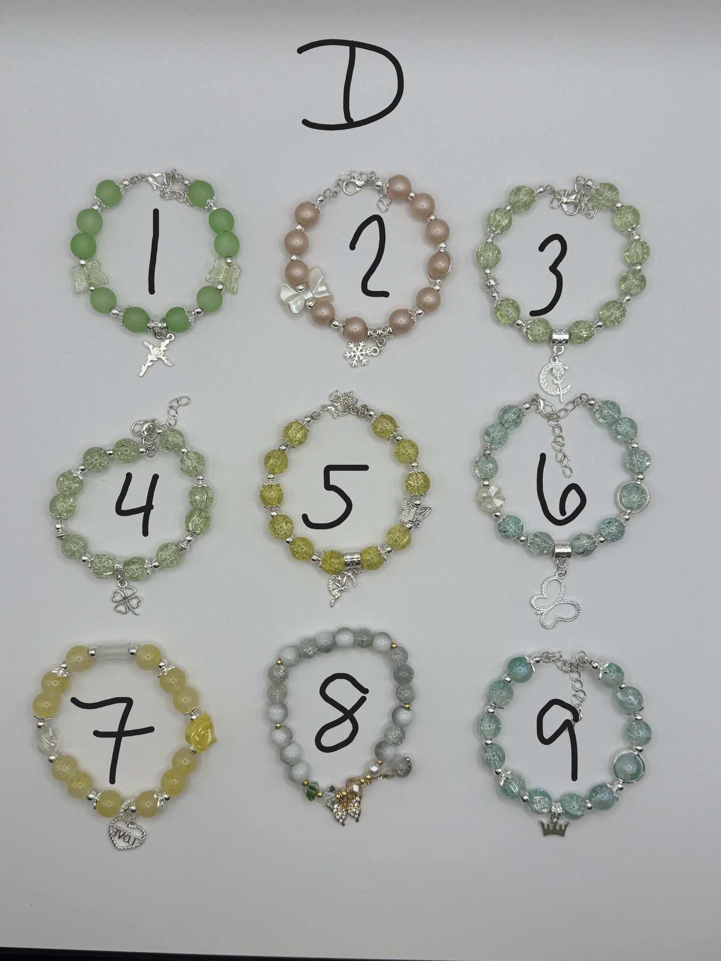Glass Beaded Bracelets