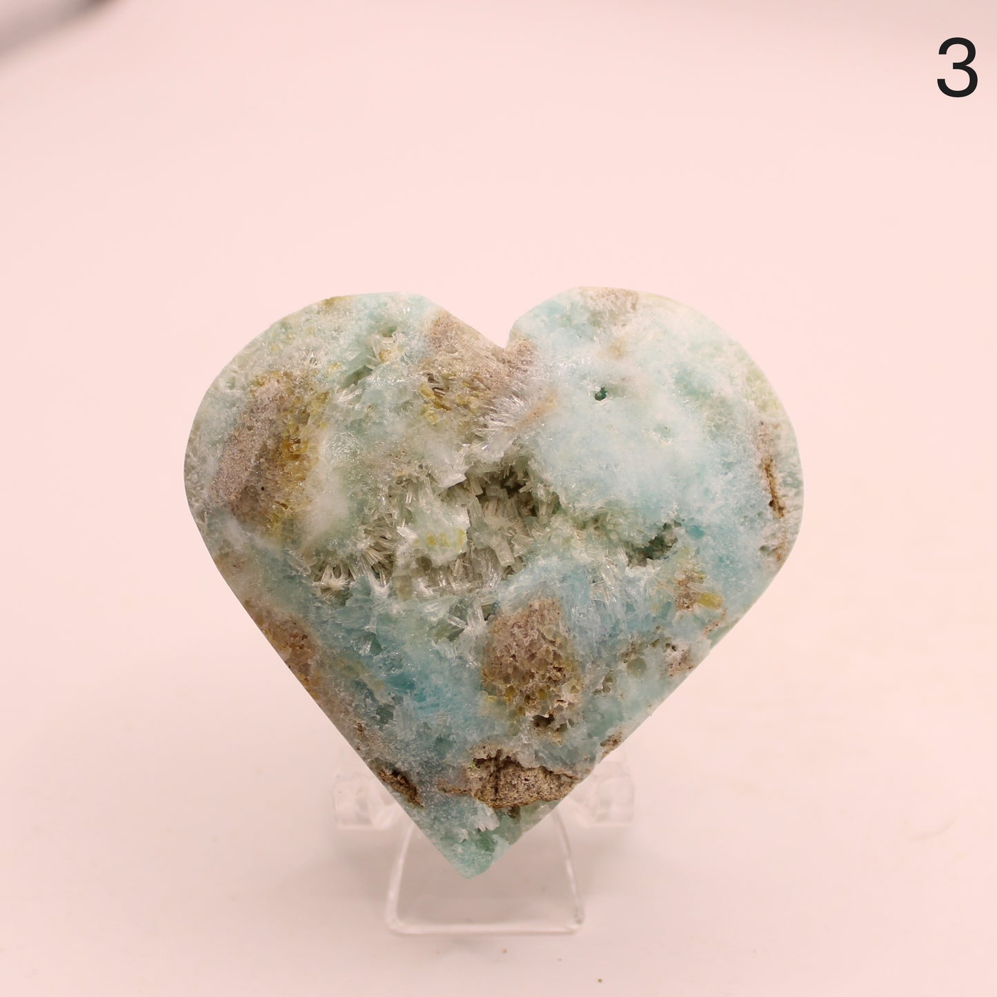 Hemimorphite Heart