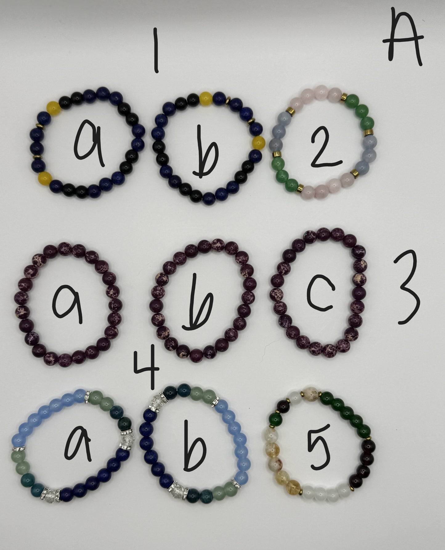 Crystal/Natural Stone Bracelet