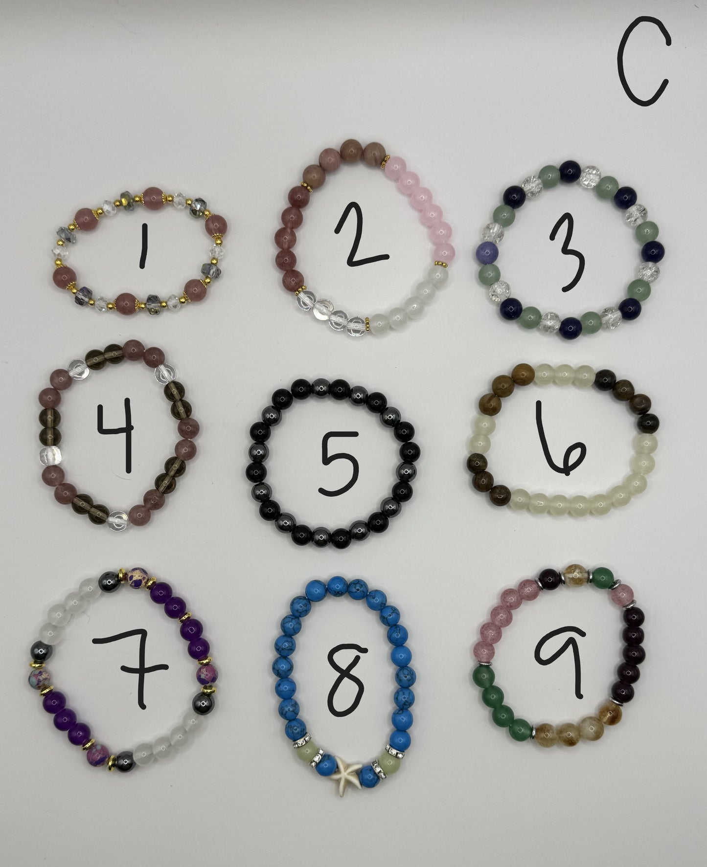 Crystal/Natural Stone Bracelet