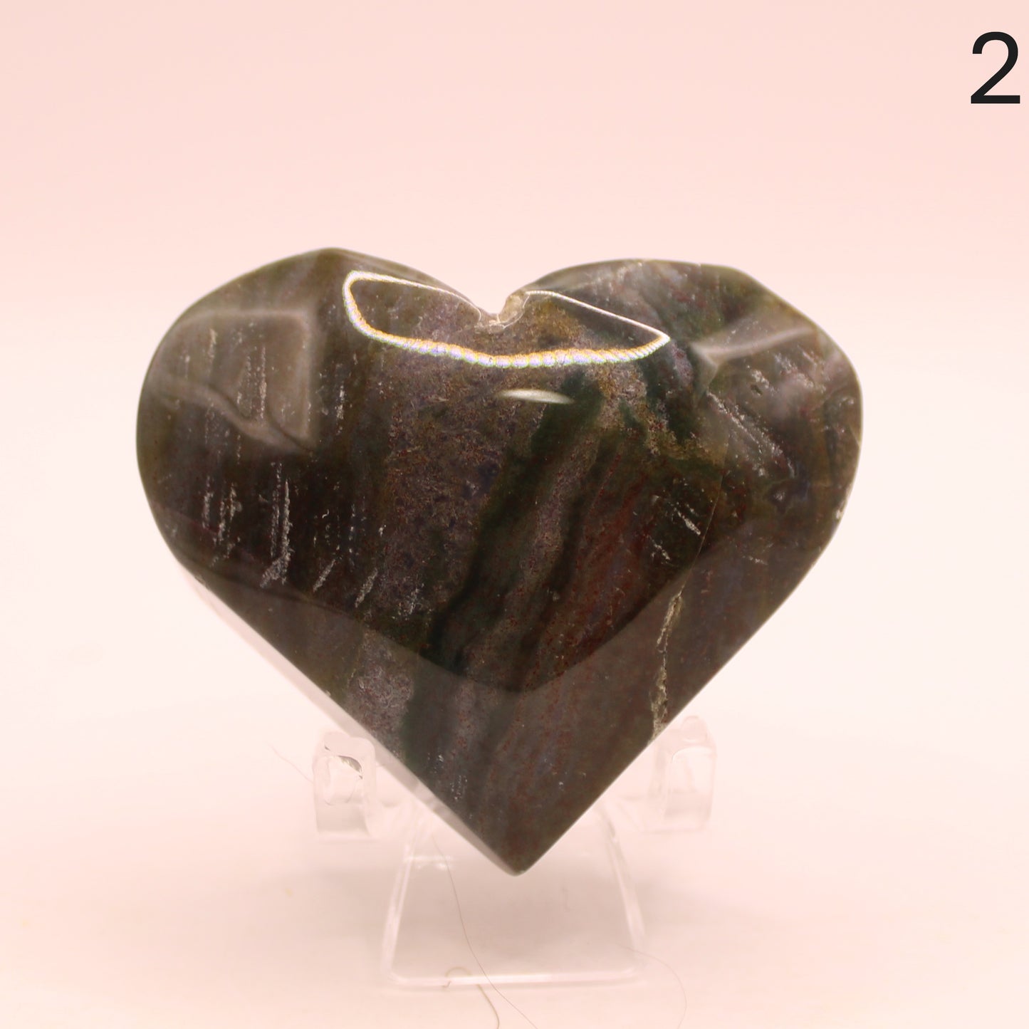 Ocean Jasper Heart
