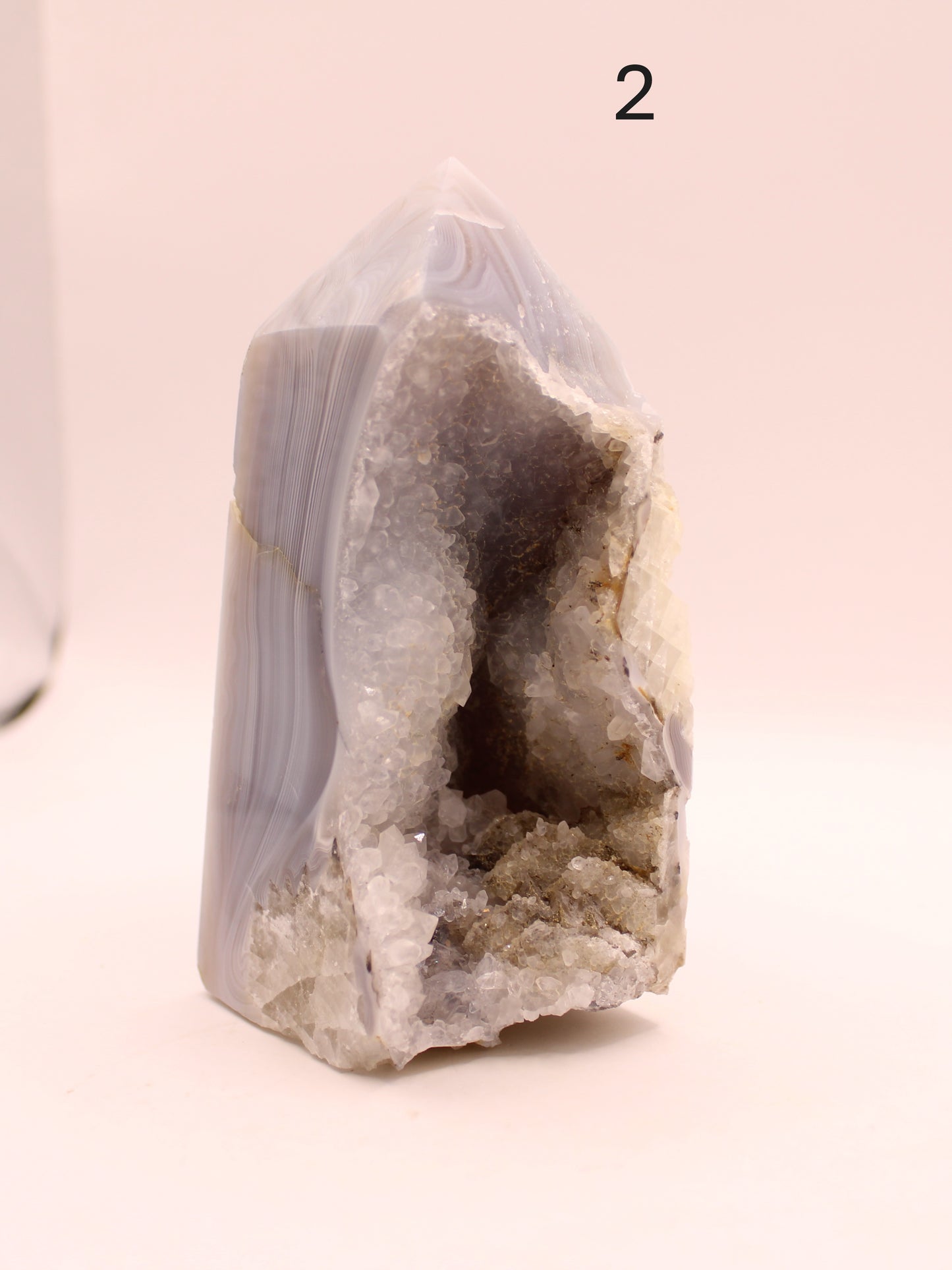 Agate Druzy Towers