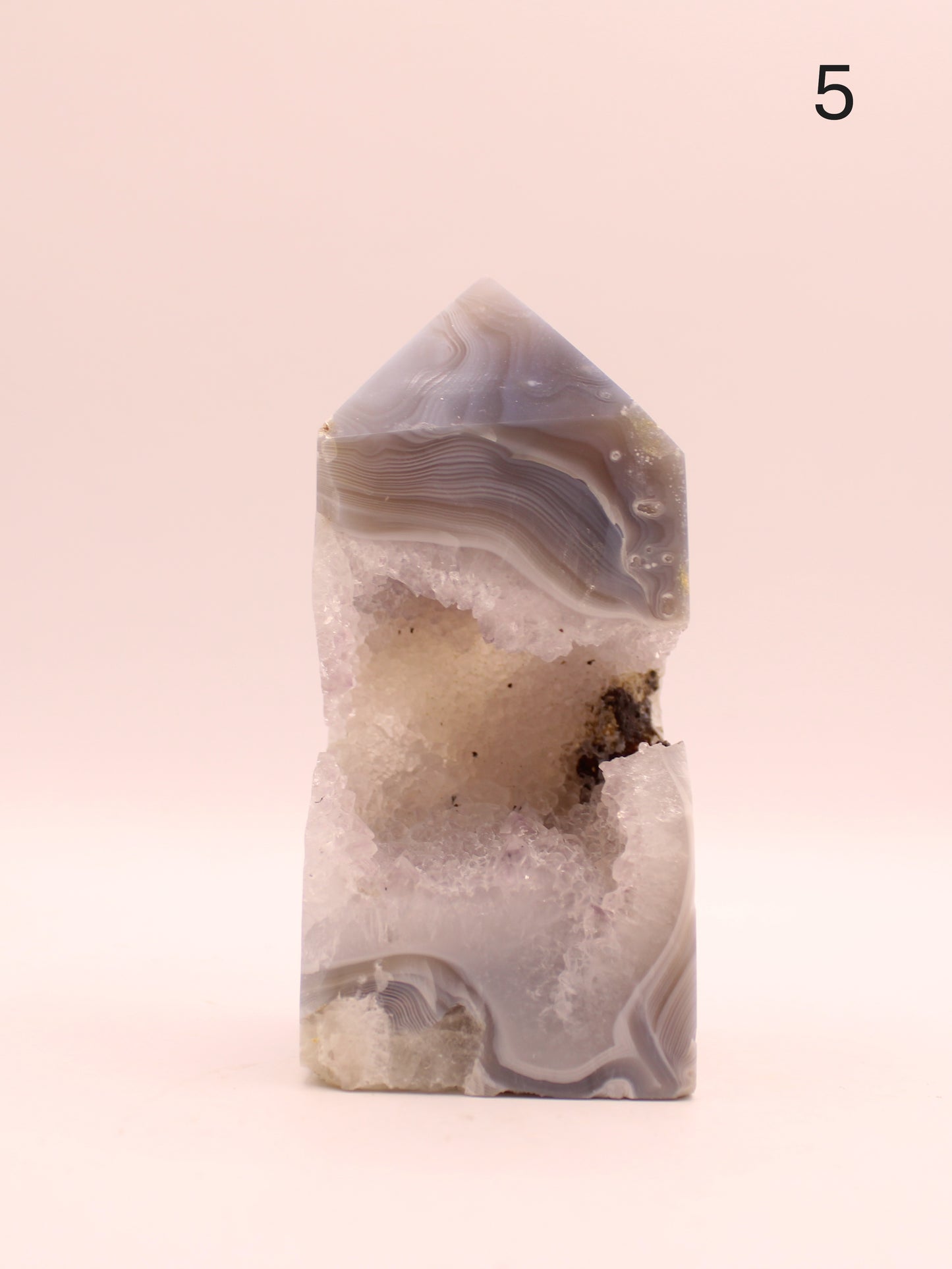 Agate Druzy Towers