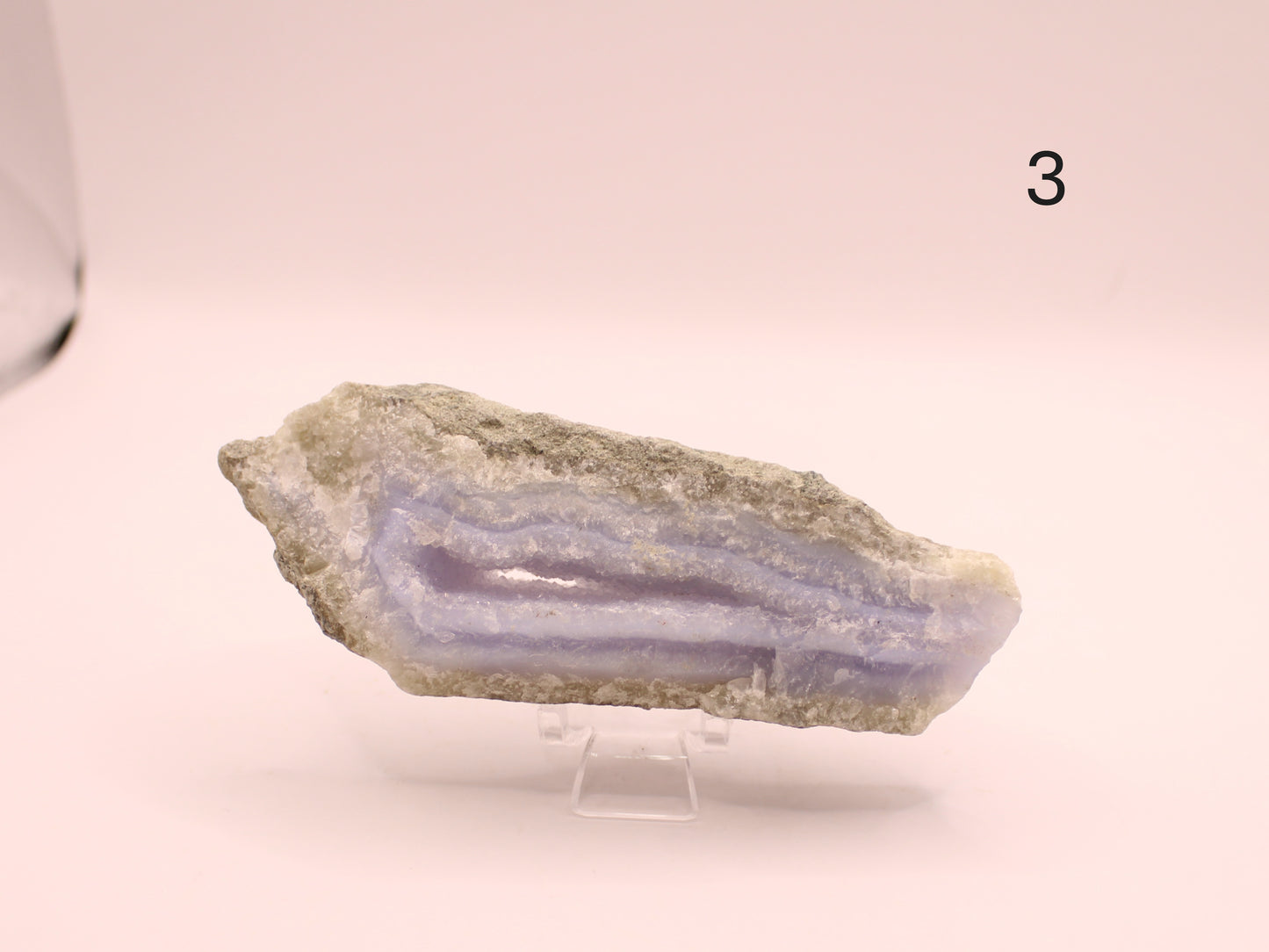 Blue Lace Agate Druzy Tower