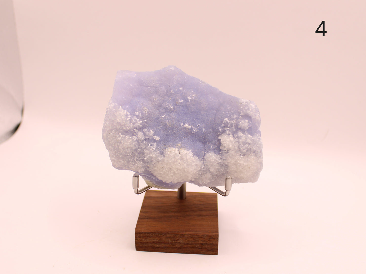 Blue Lace Agate Druzy Tower