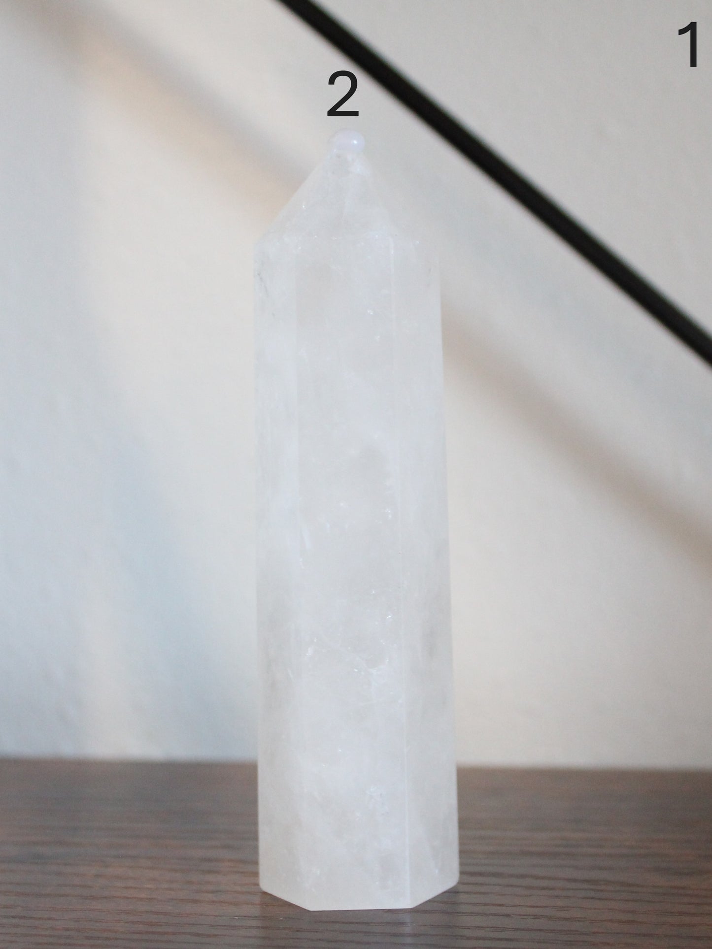 Clear Quartz Tower