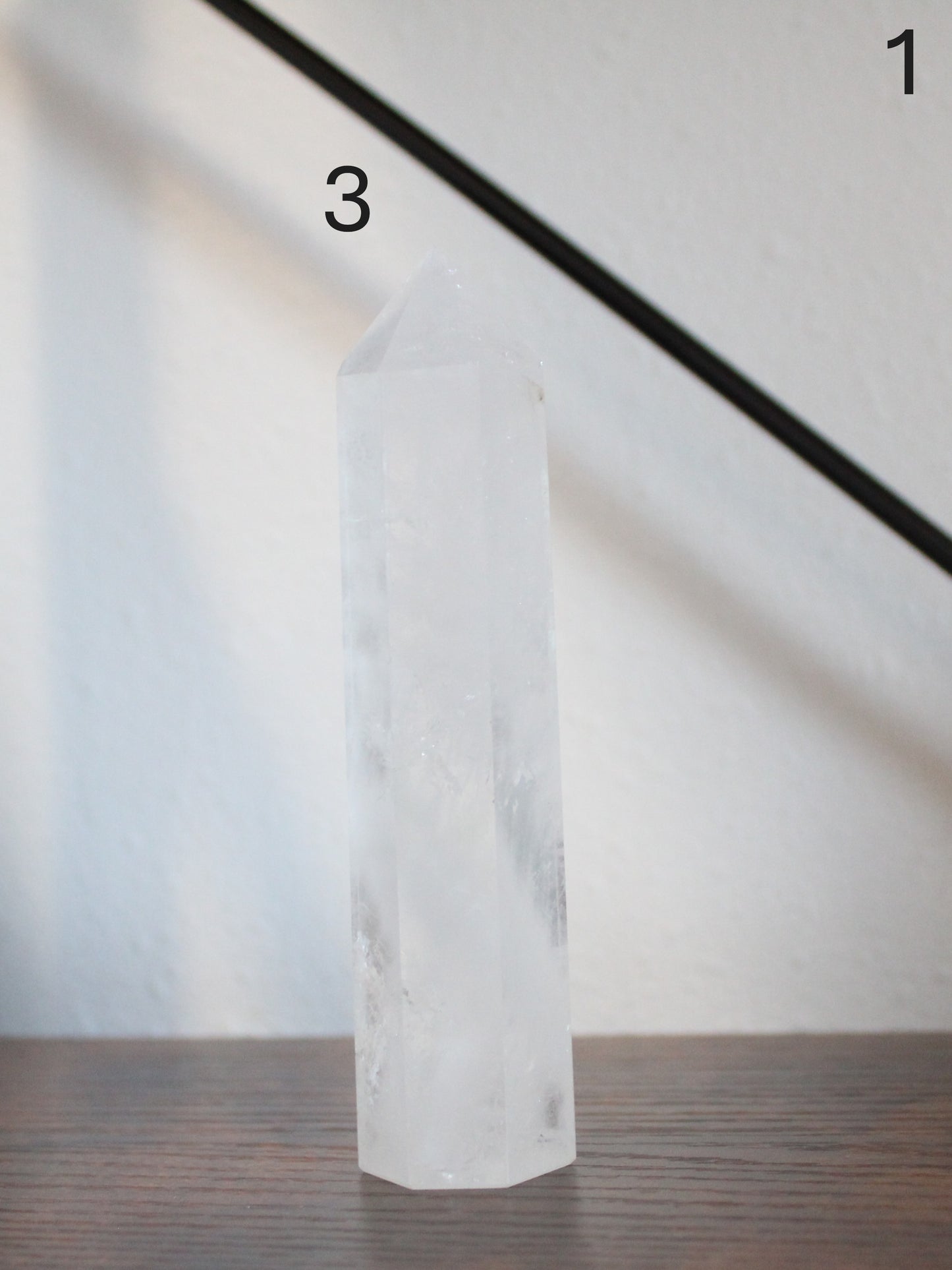 Clear Quartz Tower