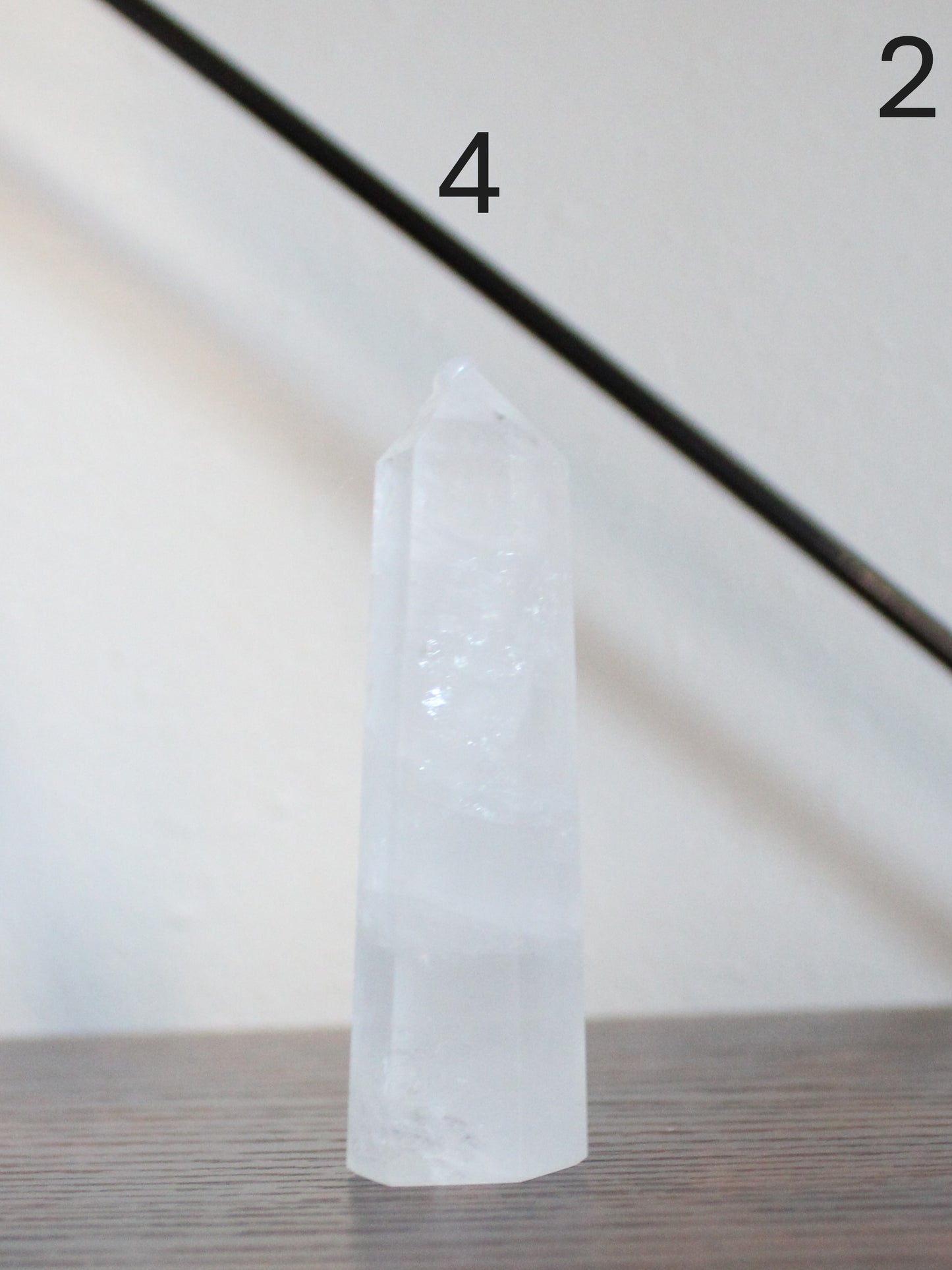 Clear Quartz Tower
