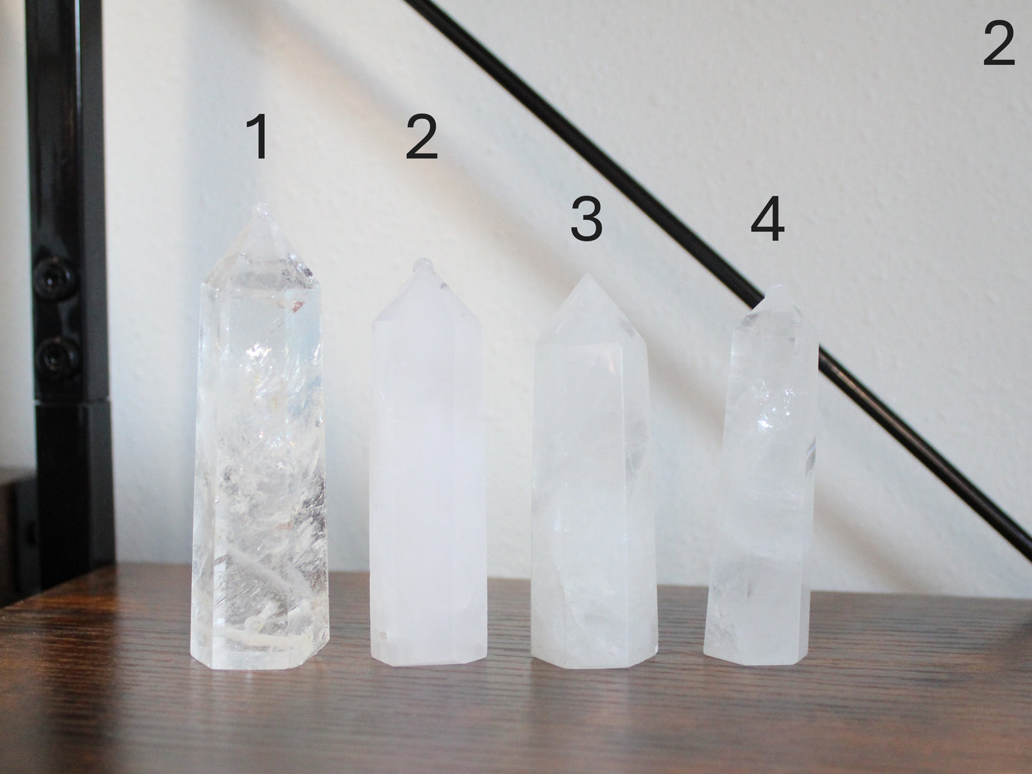 Clear Quartz Tower