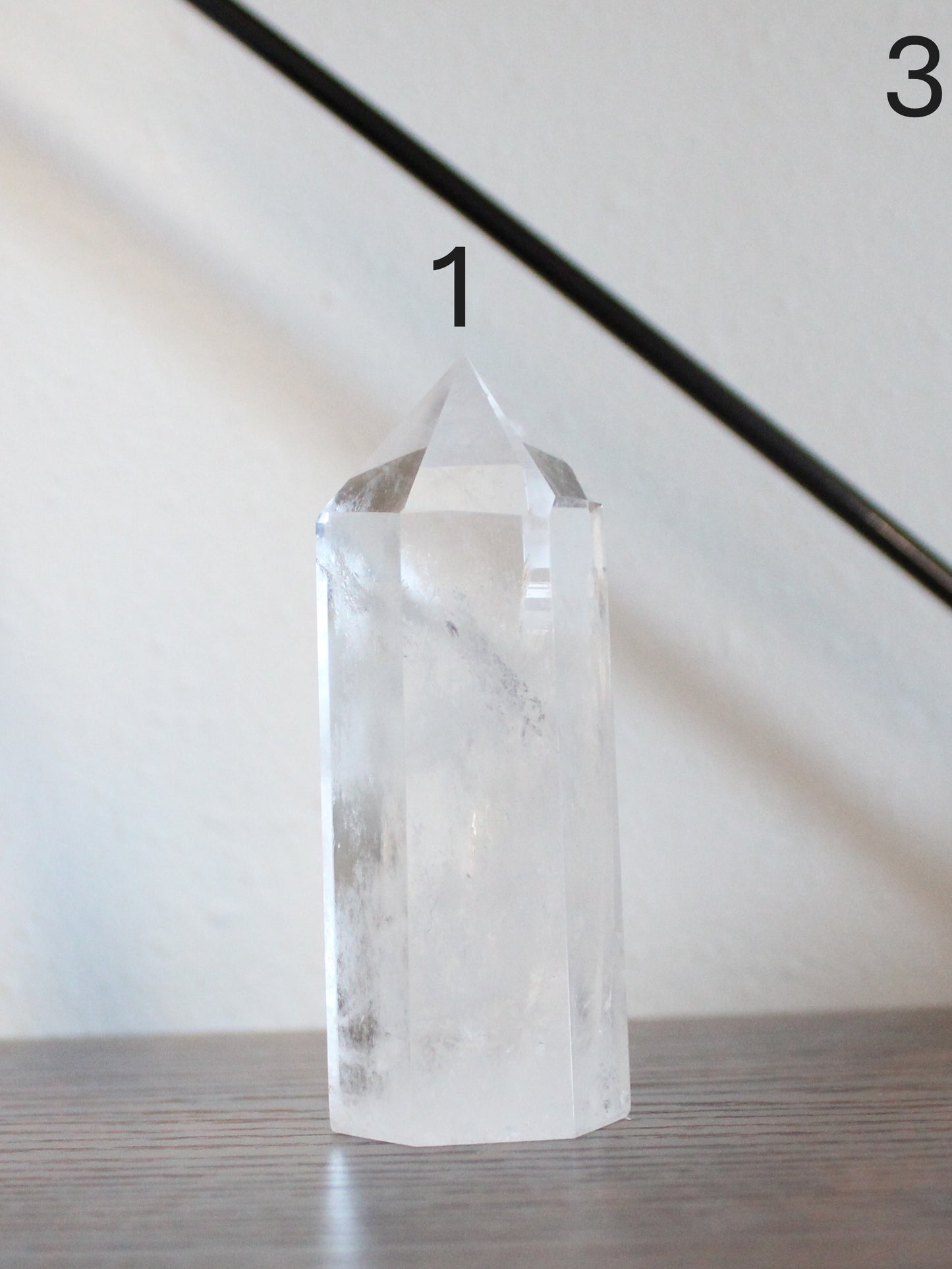 Clear Quartz Tower