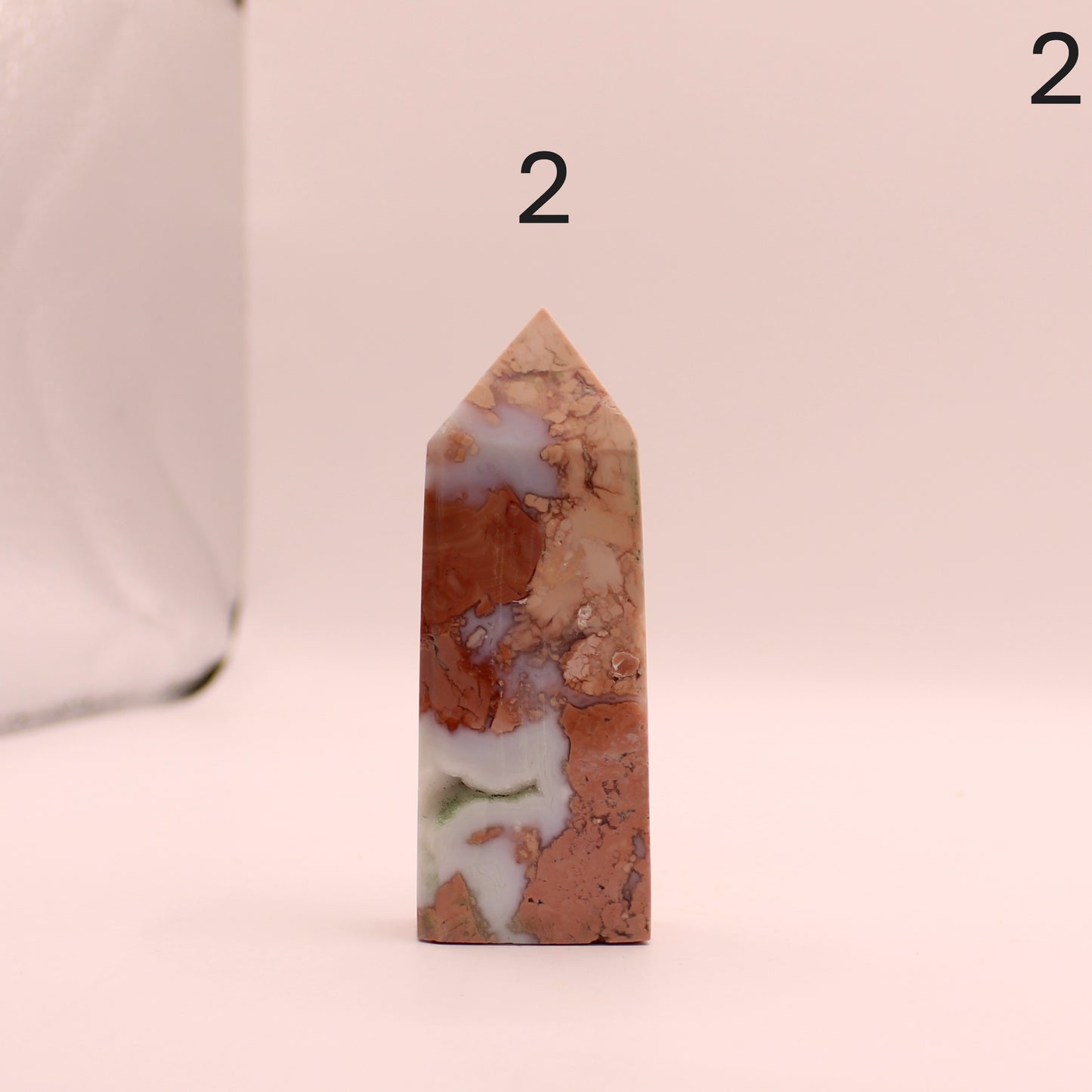 Cotton Candy Agate Towers