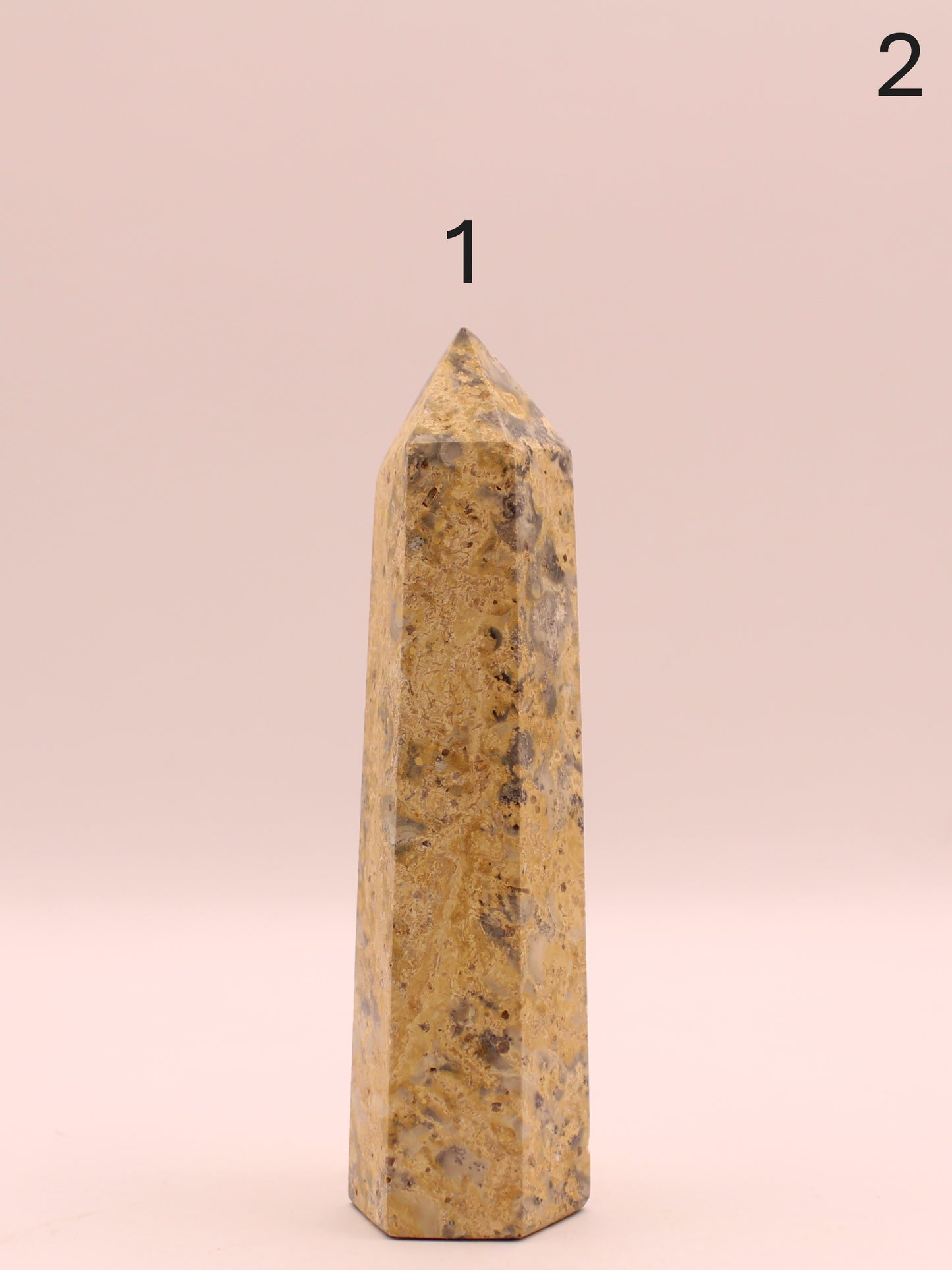 Crazy Lace Agate Tower