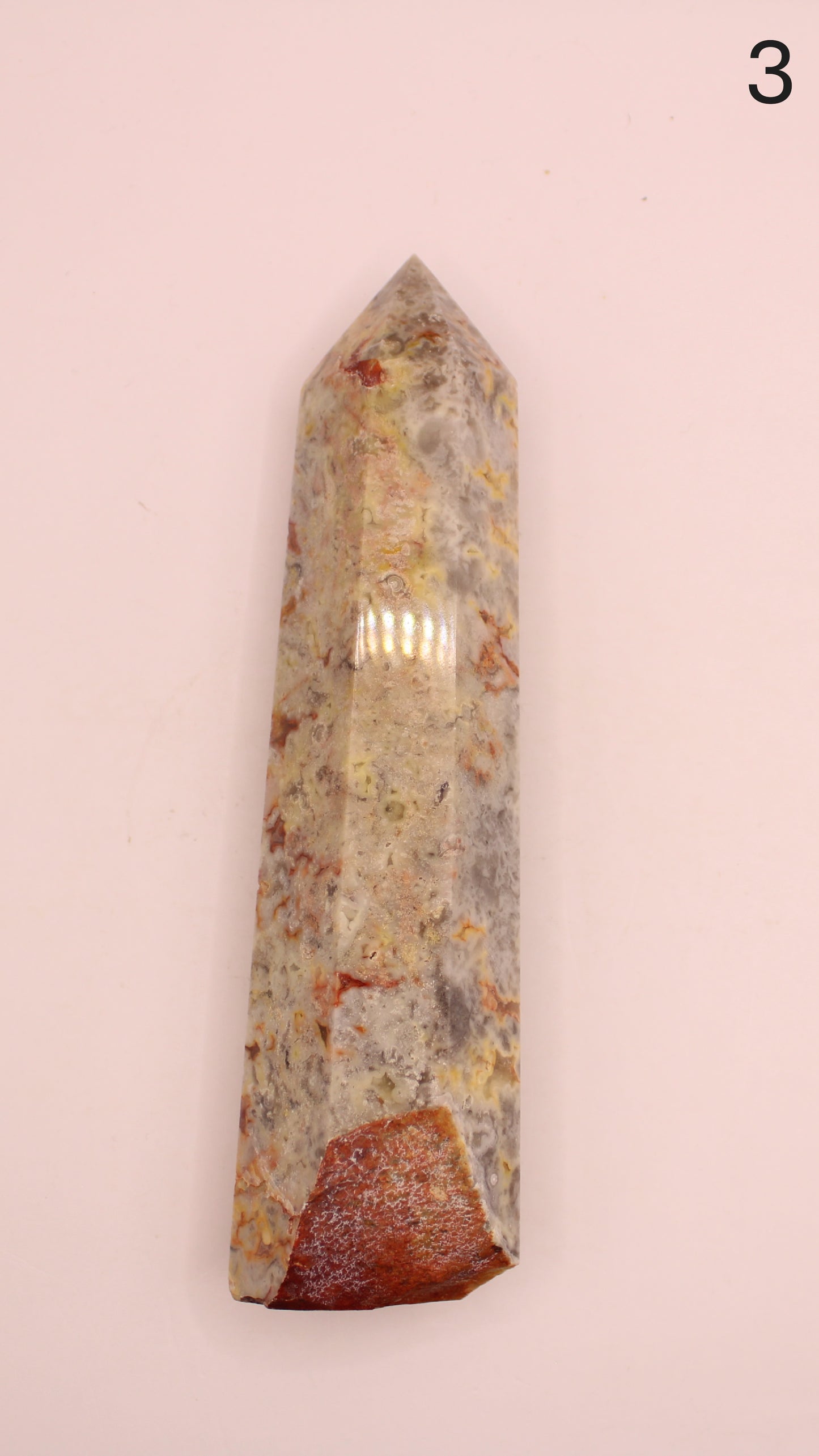 Crazy Lace Agate Tower