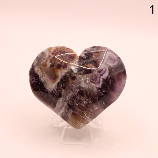 Dream Amethyst Heart