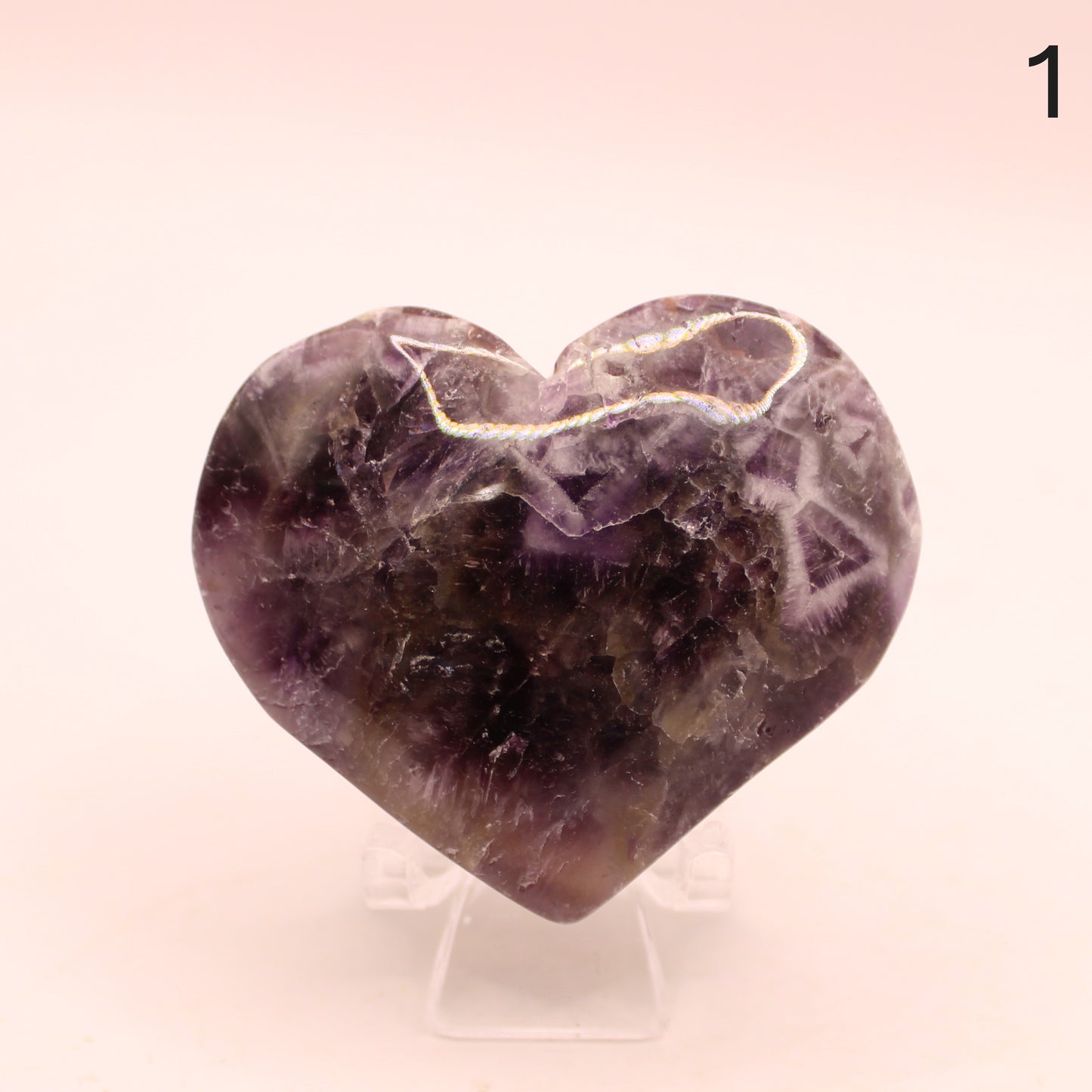 Dream Amethyst Heart