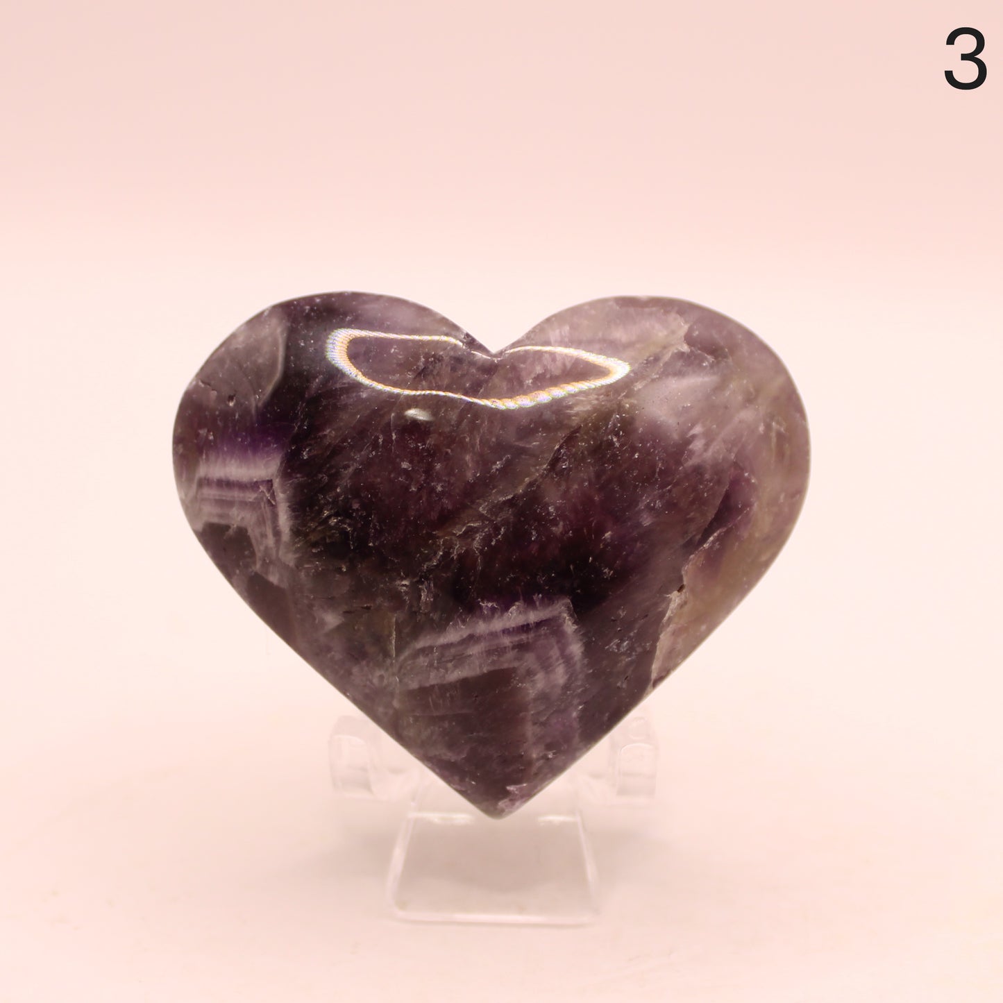 Dream Amethyst Heart