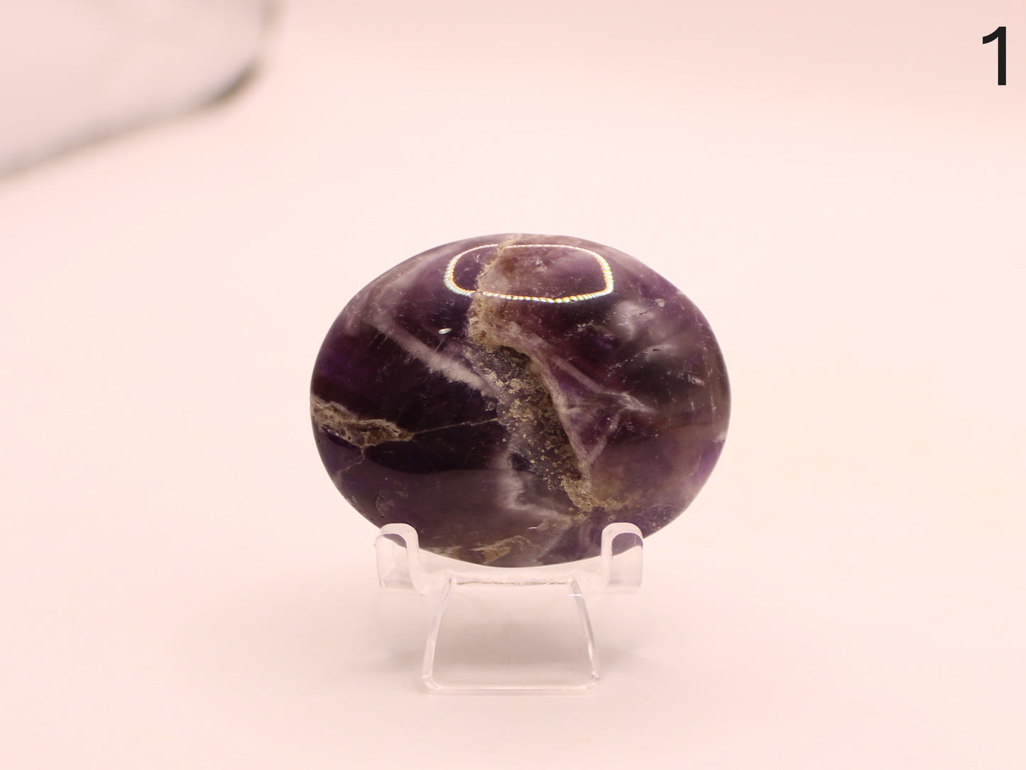 Dream Amethyst Palm Stones
