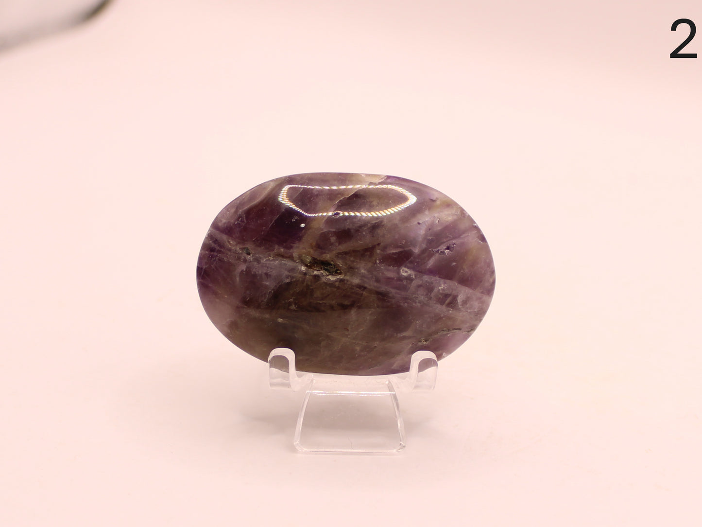 Dream Amethyst Palm Stones