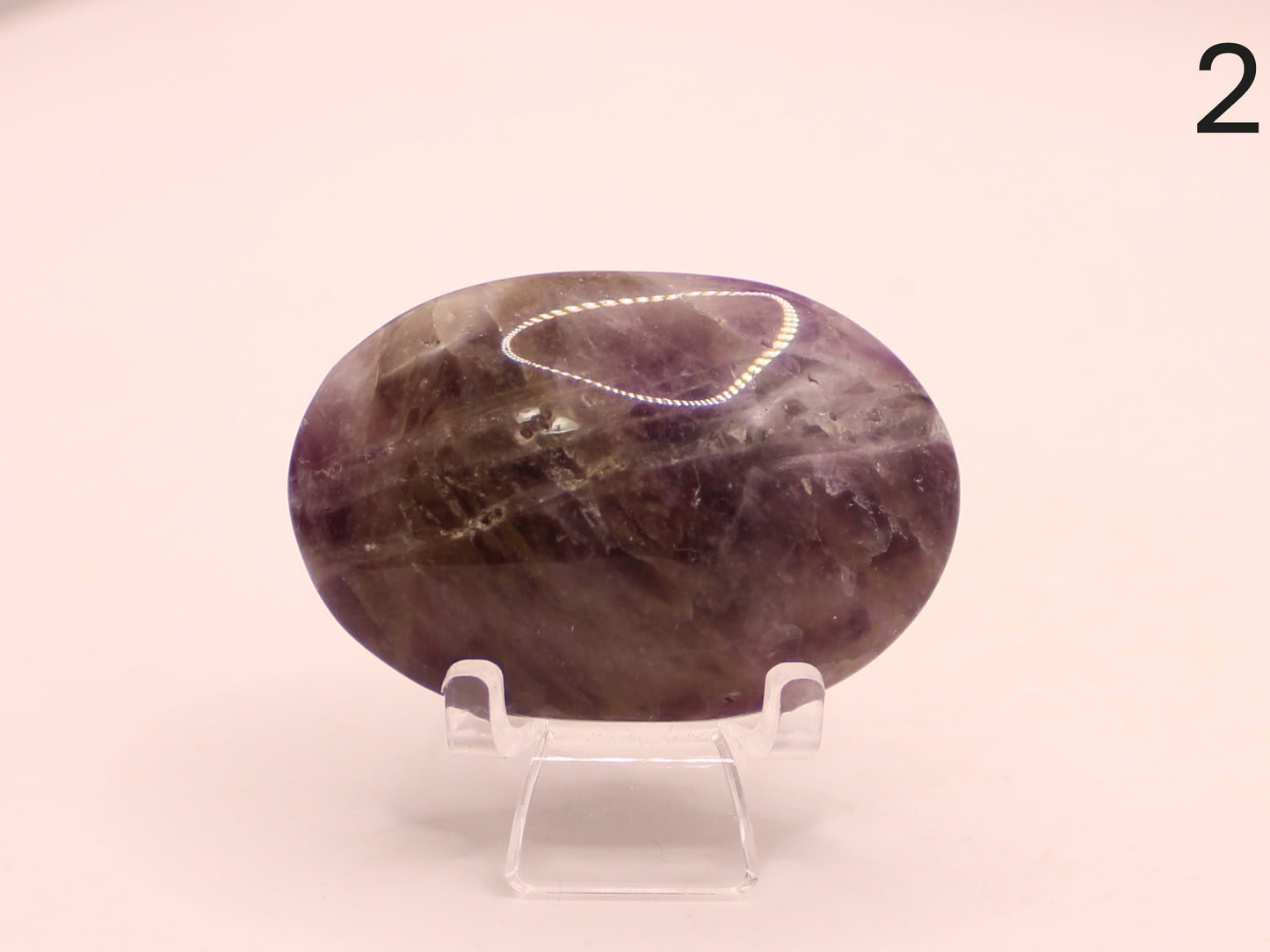 Dream Amethyst Palm Stones