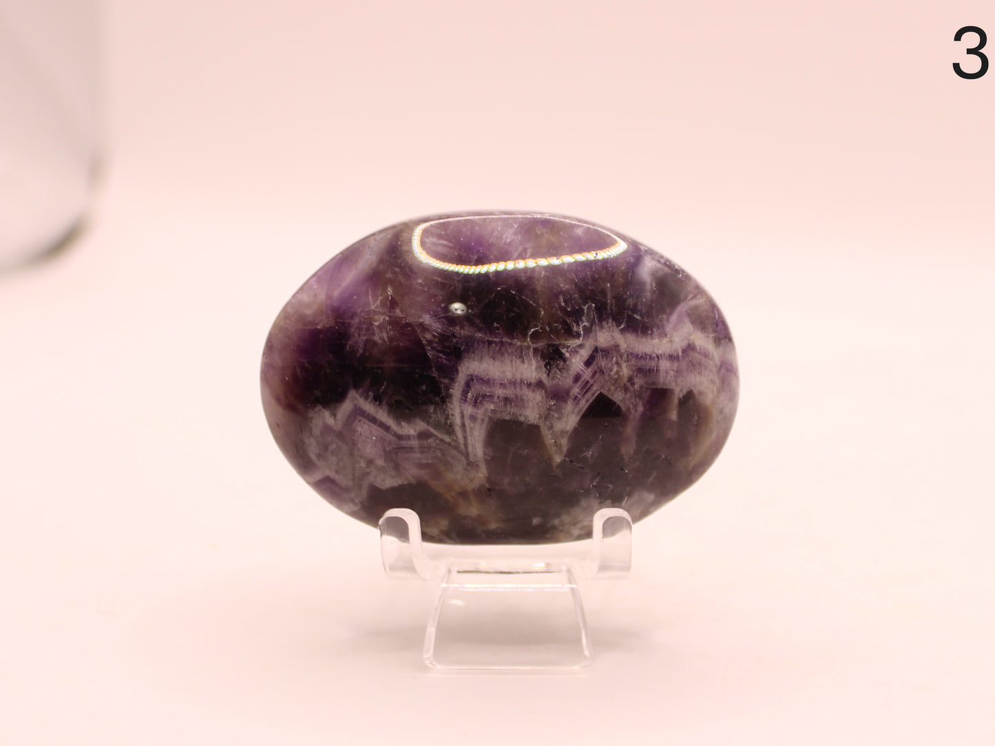 Dream Amethyst Palm Stones