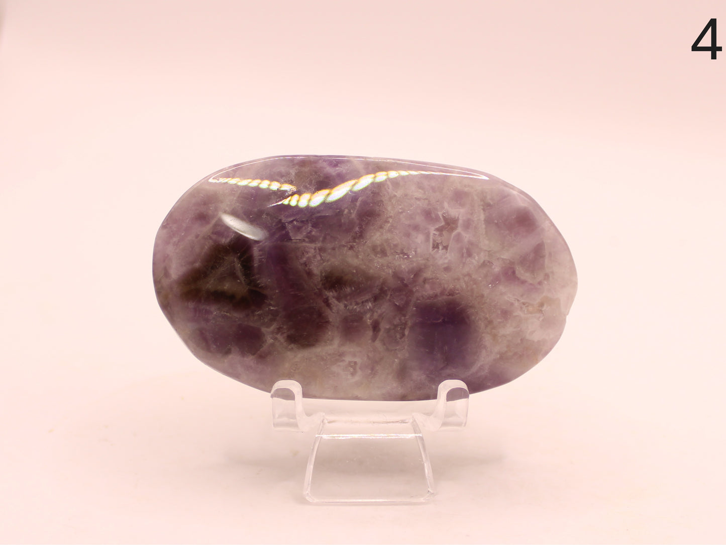 Dream Amethyst Palm Stones