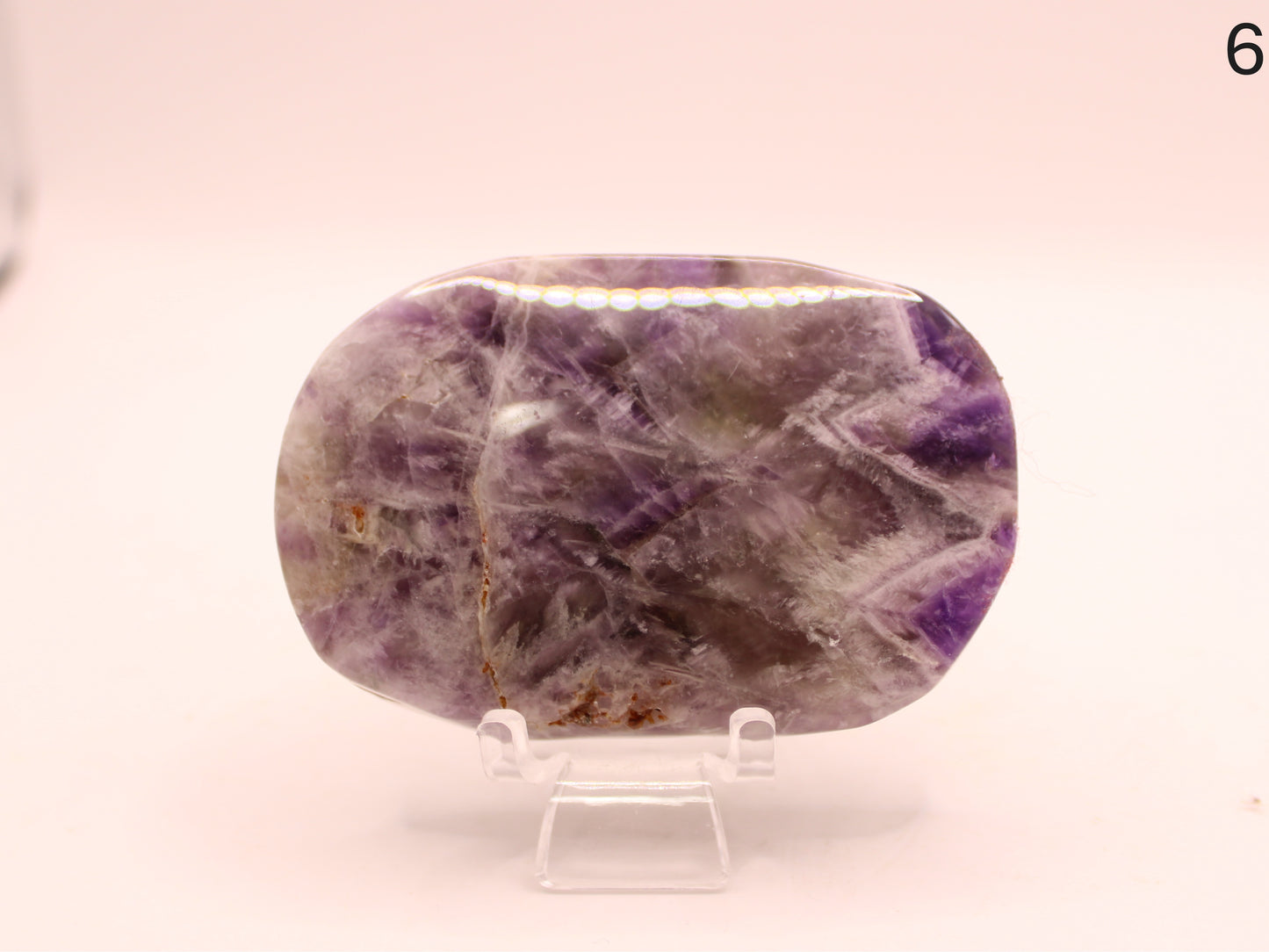 Dream Amethyst Palm Stones