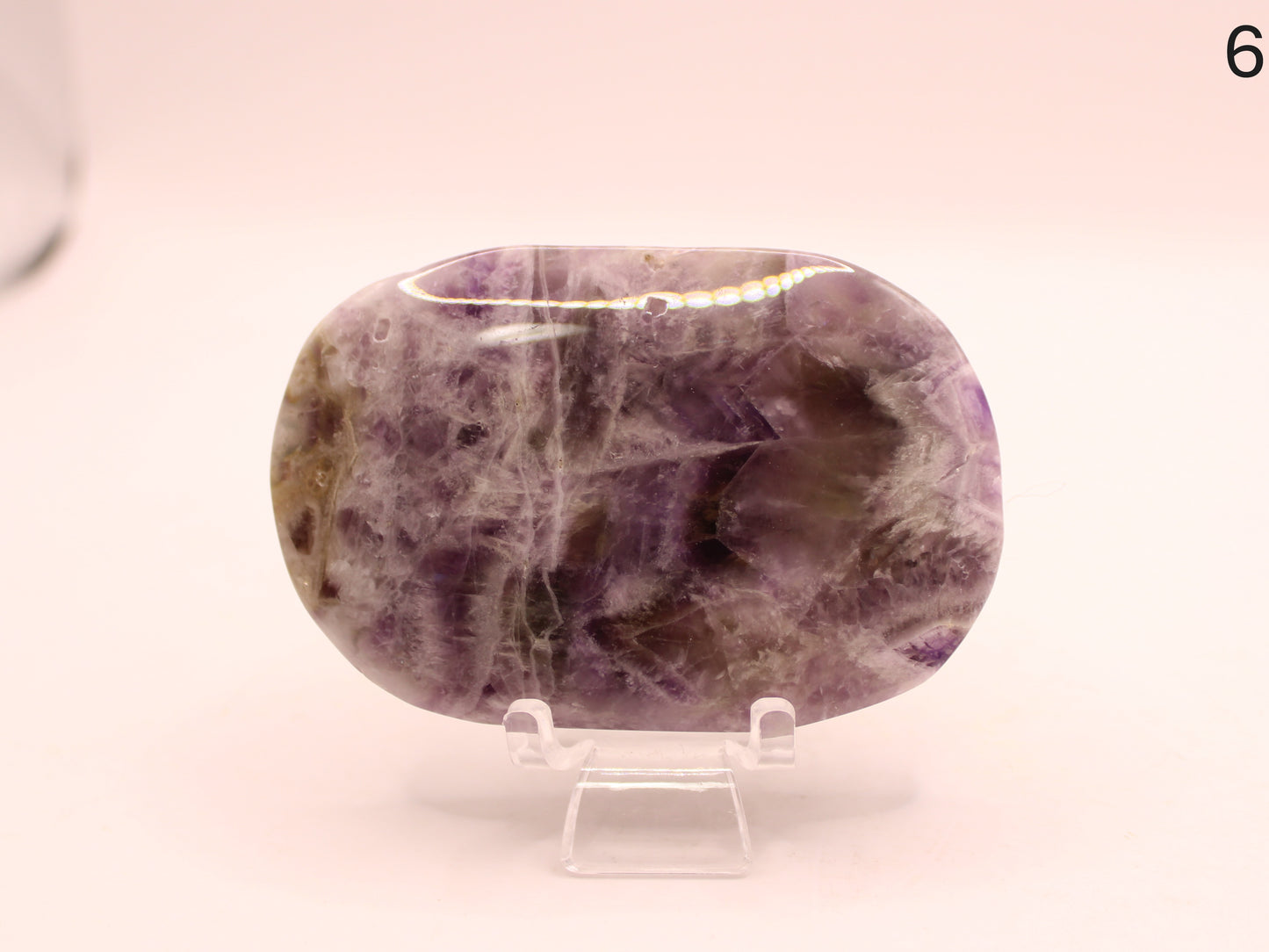 Dream Amethyst Palm Stones