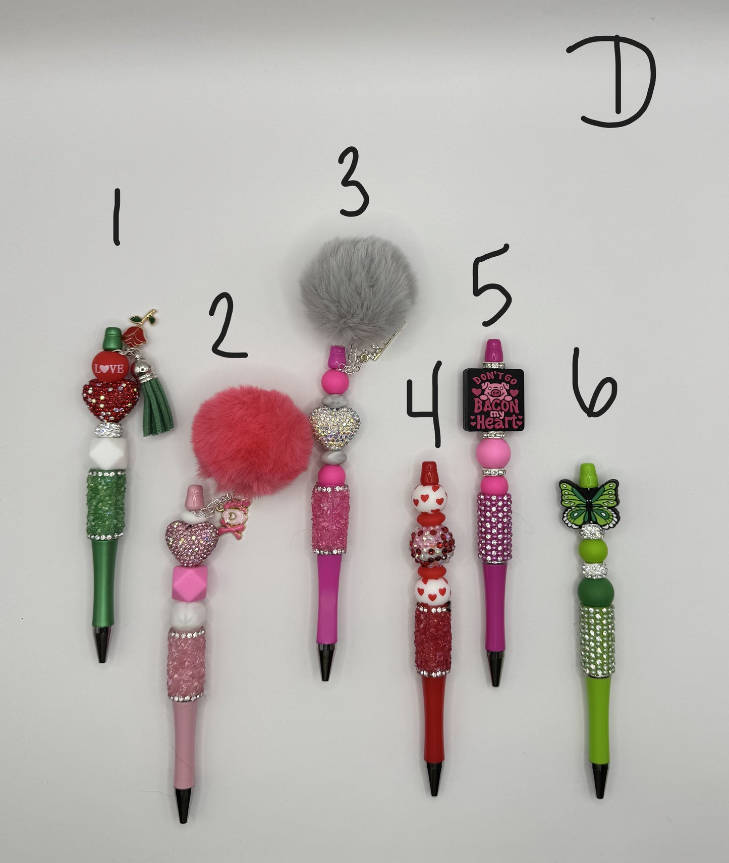 Fancy Beaded Pens