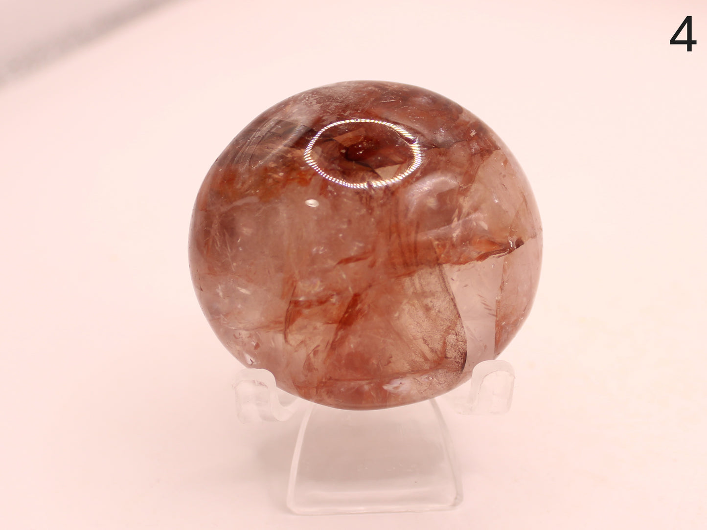 Fire Quartz Palm Stones