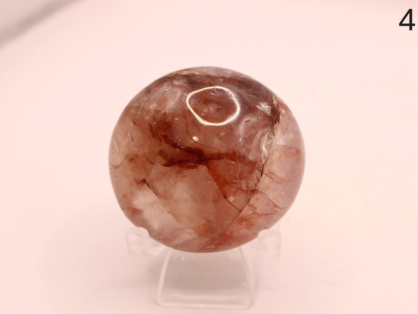 Fire Quartz Palm Stones
