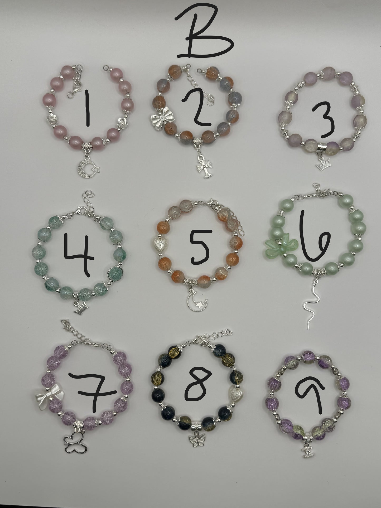 Glass Beaded Bracelets